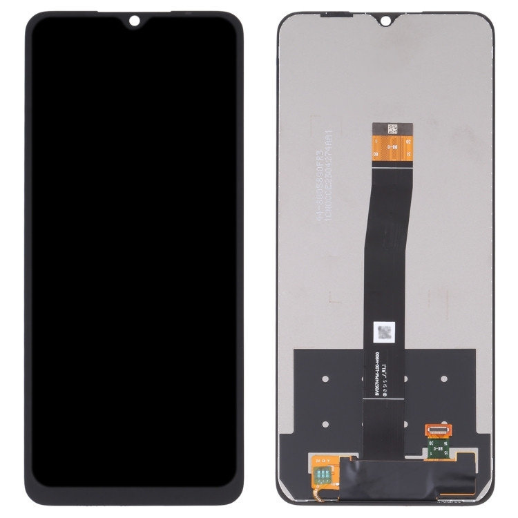 Дисплей (экран) для Xiaomi Redmi 10C c тачскрином, черный - фото