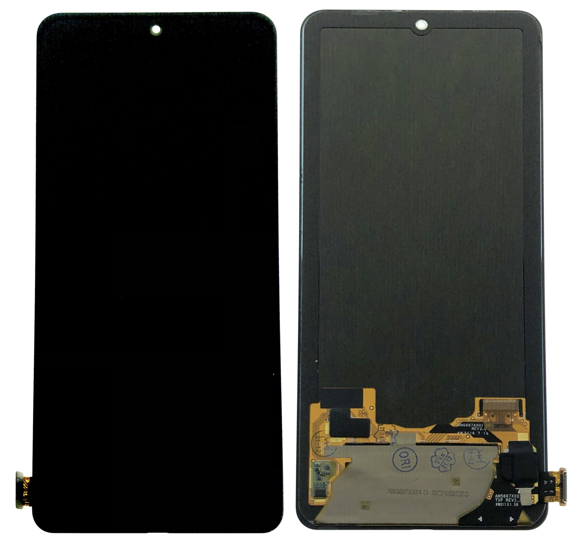 Дисплей (экран) для Xiaomi Pocophone F3 c тачскрином, (black)