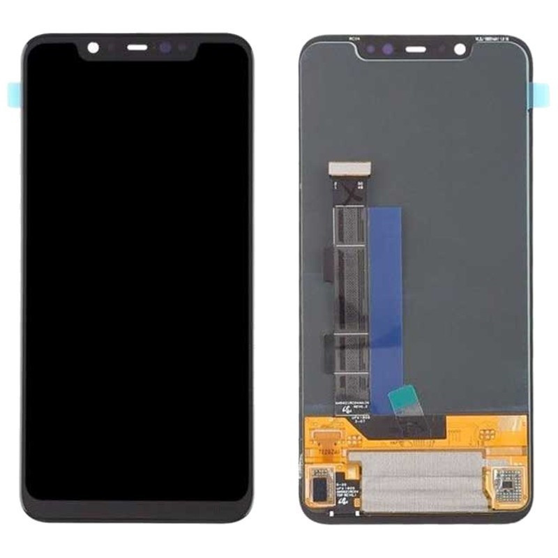 Дисплей (экран) для Xiaomi Mi 8 Original c тачскрином, черный - фото