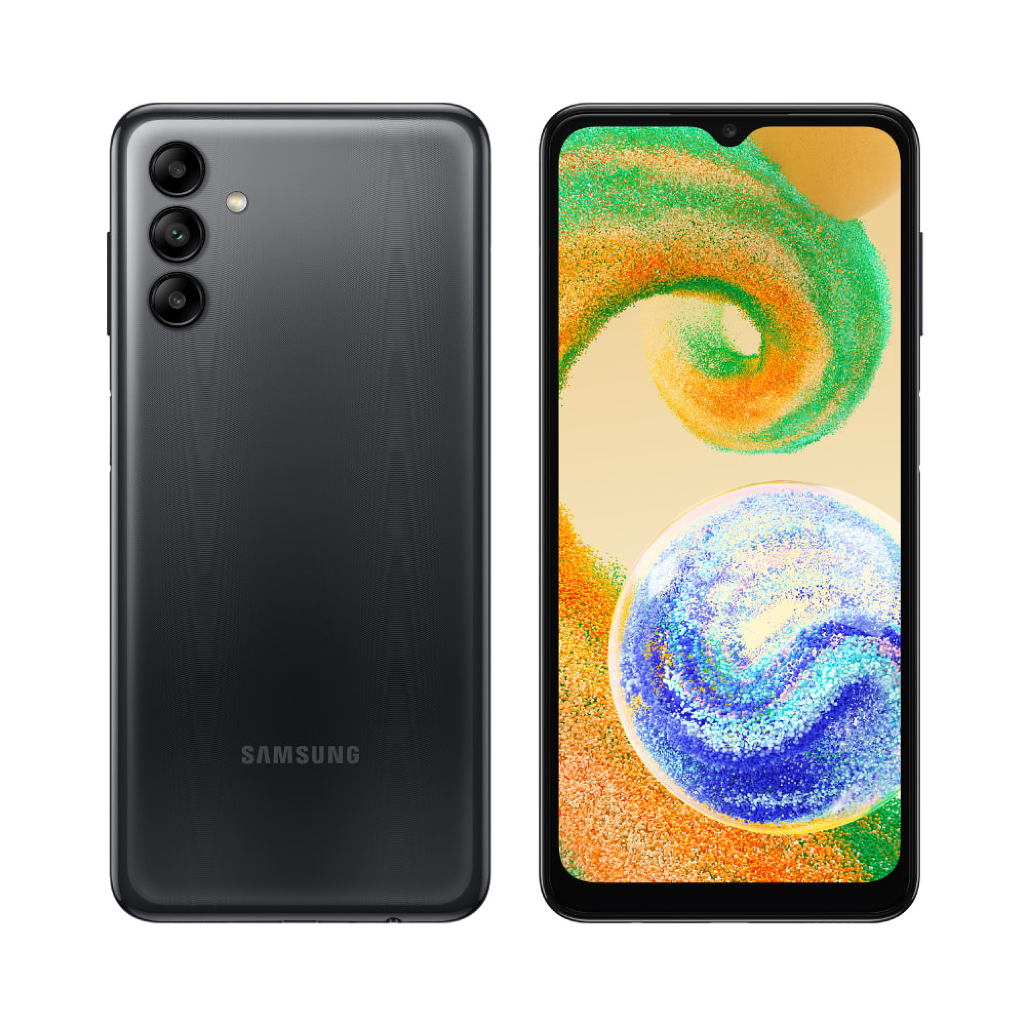 Дисплей (экран) для Samsung Galaxy A04s (A047) Original 100% с тачскрином, черный - фото