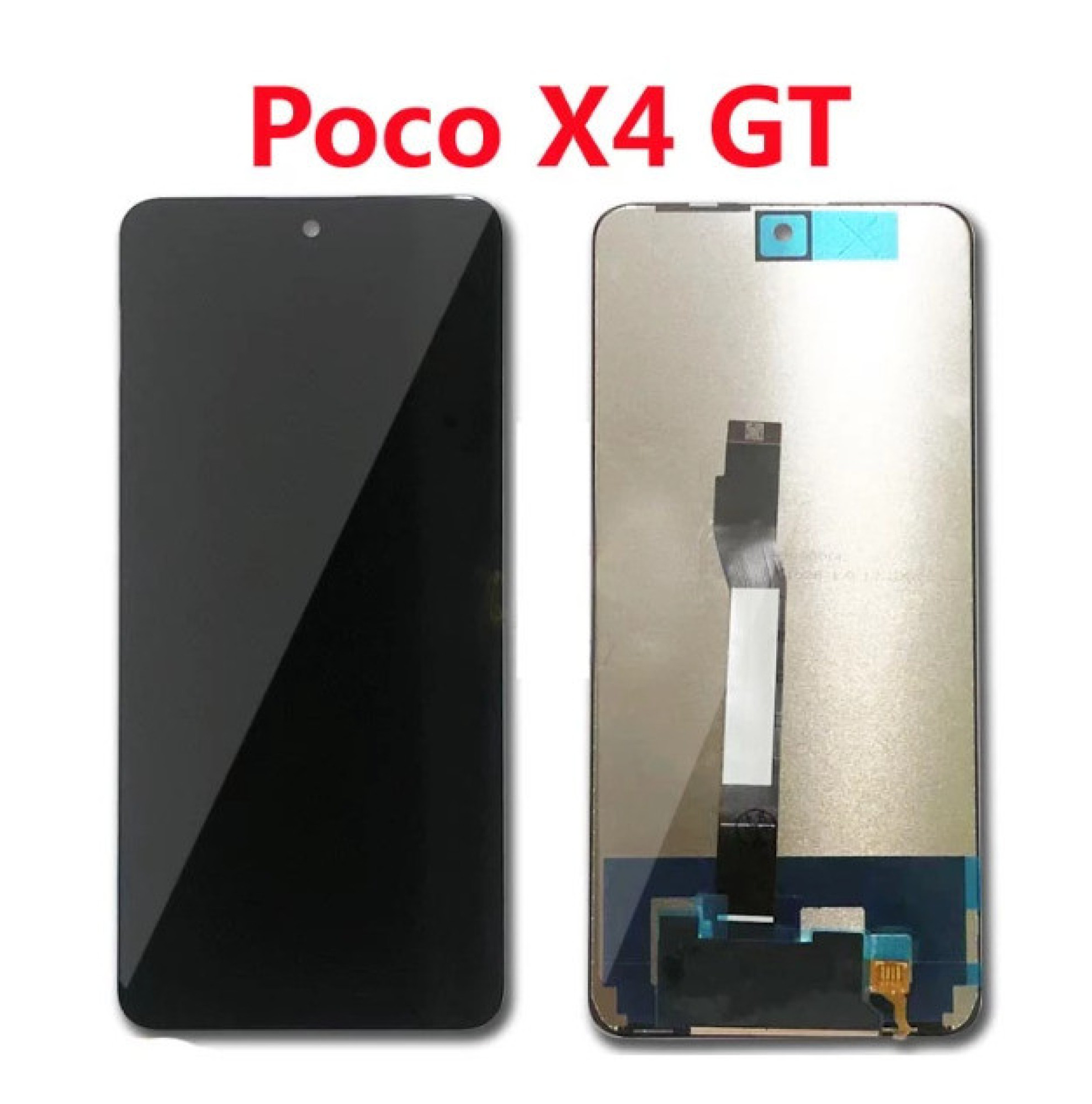 Дисплей (экран) для Xiaomi Poco X4 GT c тачскрином, черный