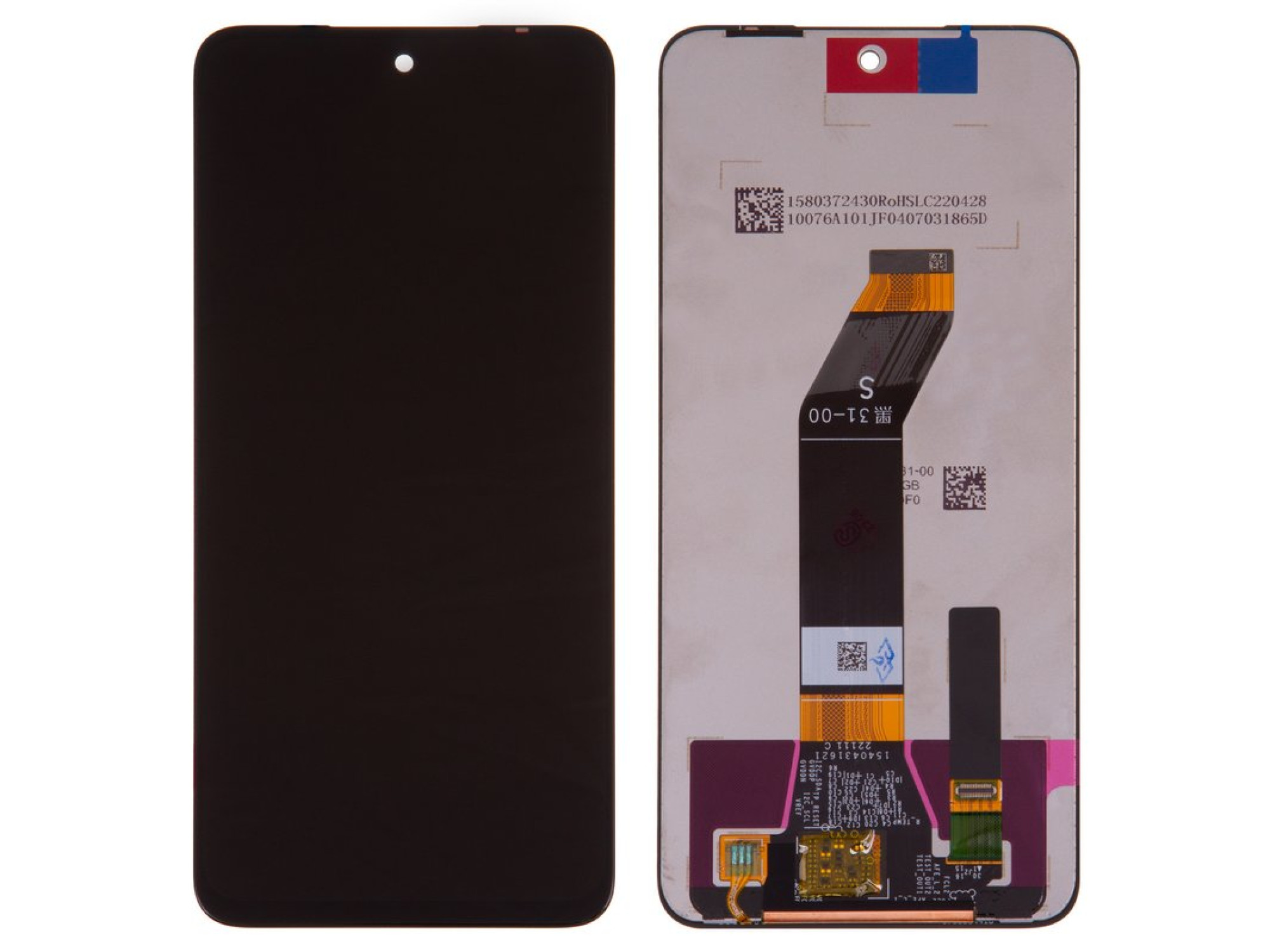 Дисплей (экран) для Xiaomi Redmi 10 Original 100% c тачскрином, черный