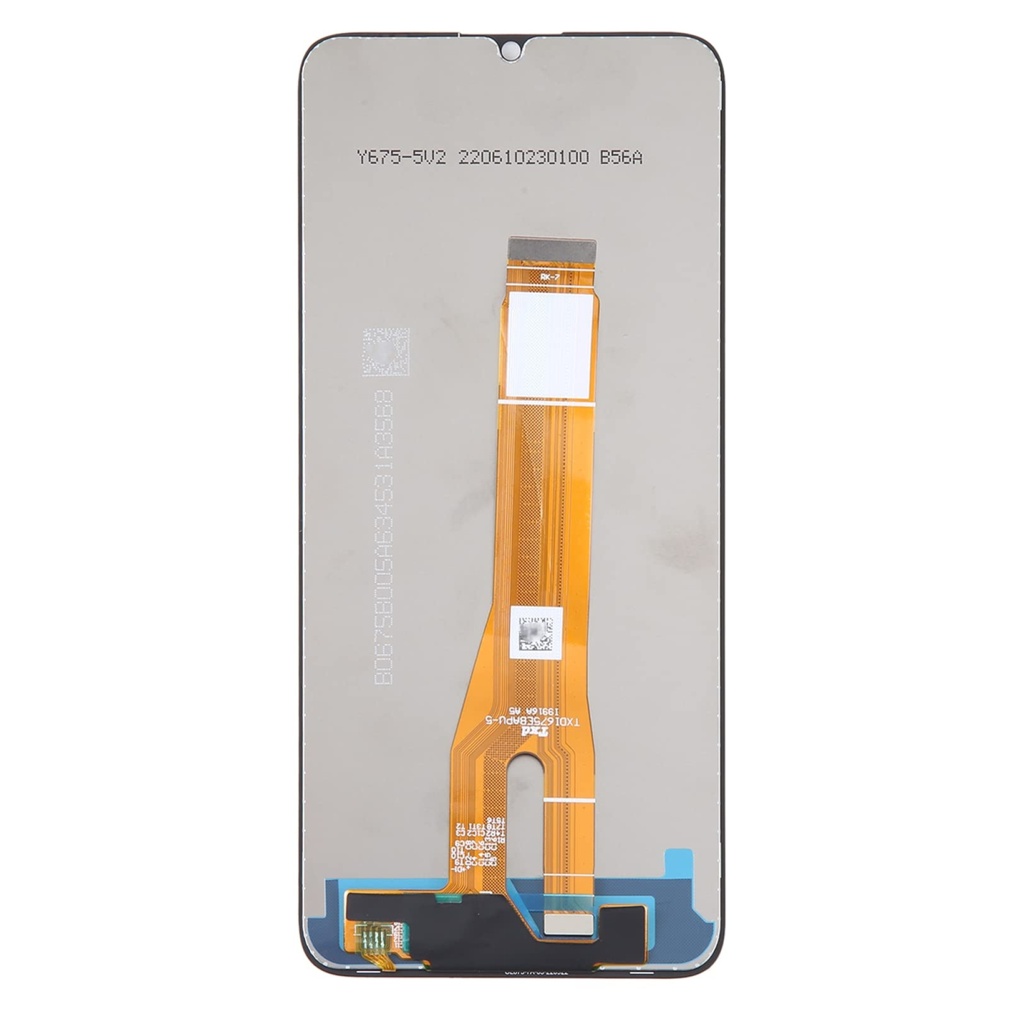 Дисплей (экран) для Huawei Honor X7a (RKY-LX1) c тачскрином, черный - фото