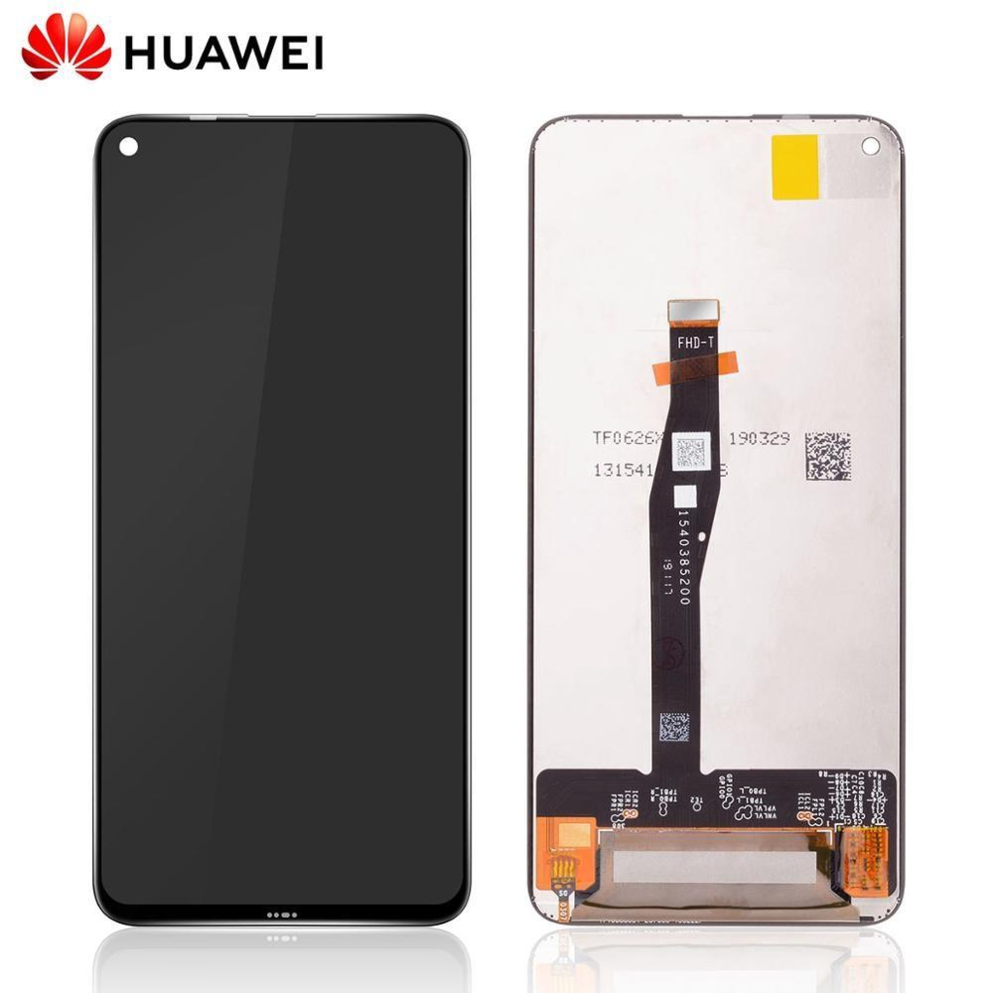 Дисплей (экран) для Huawei Nova 5T (YAL-L21) Original 100% с тачскрином, черный - фото