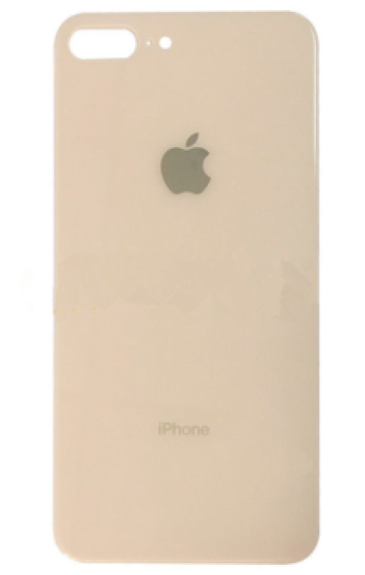 Задняя крышка для Apple iPhone 8G Plus (широкое отверстие под камеру), золотая - фото