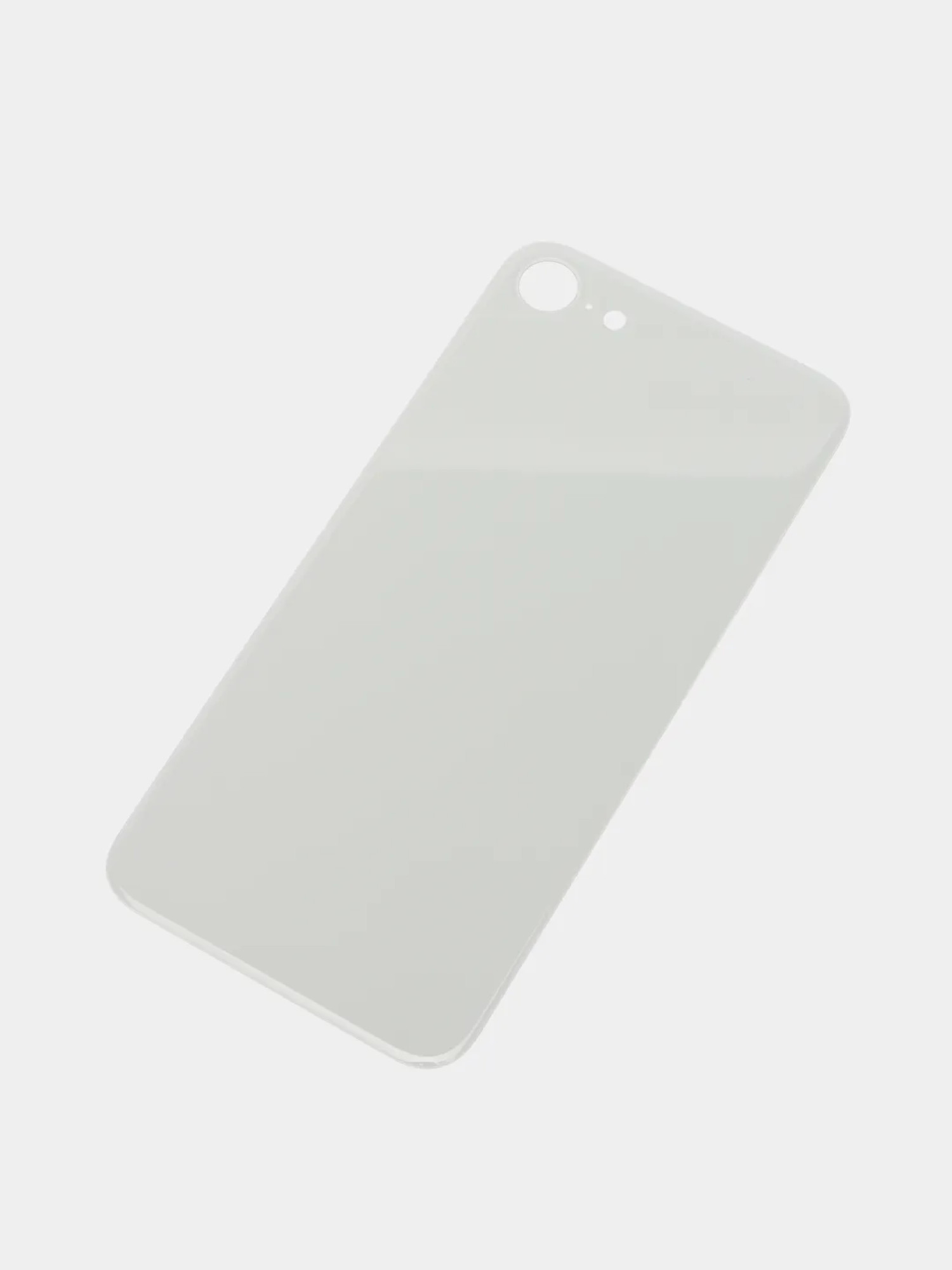 Задняя крышка для Apple iPhone SE 2020 (широкое отверстие под камеру), белая - фото