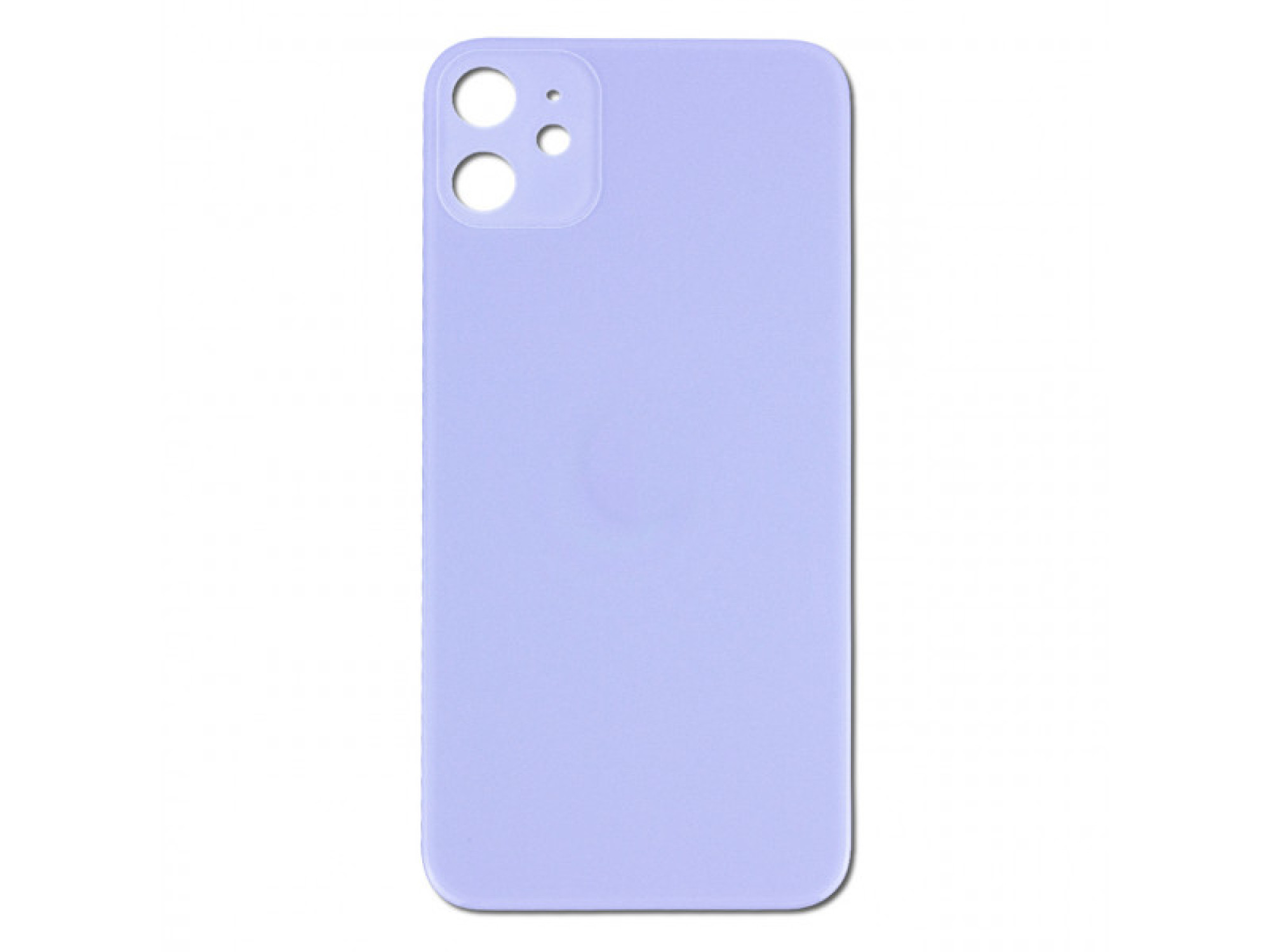 Задняя крышка для Apple iPhone 11 (широкое отверстие под камеру), фиолетовая