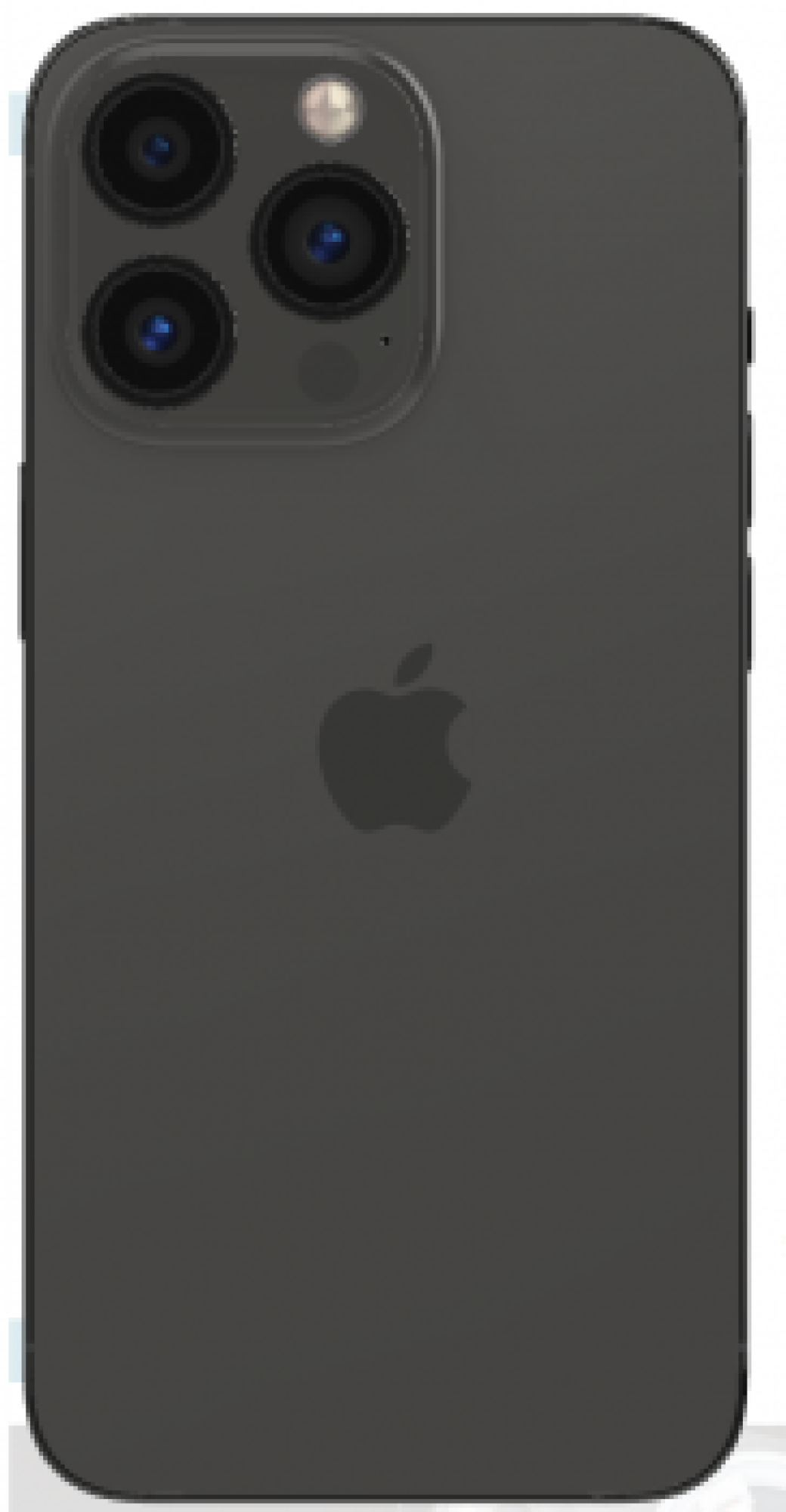 Задняя крышка для Apple iPhone 13 Pro (широкое отверстие под камеру), черная - фото