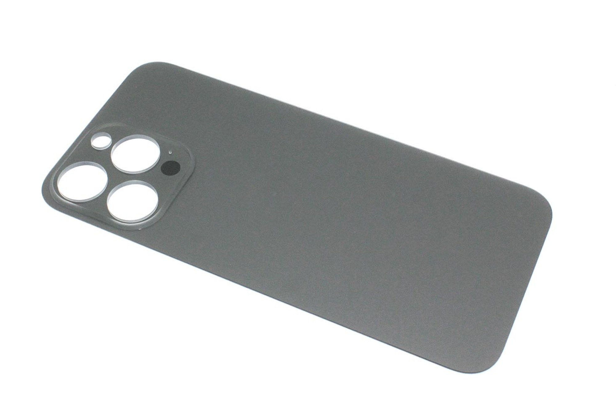 Задняя крышка для Apple iPhone 14 Pro Max (широкое отверстие под камеру), черная - фото