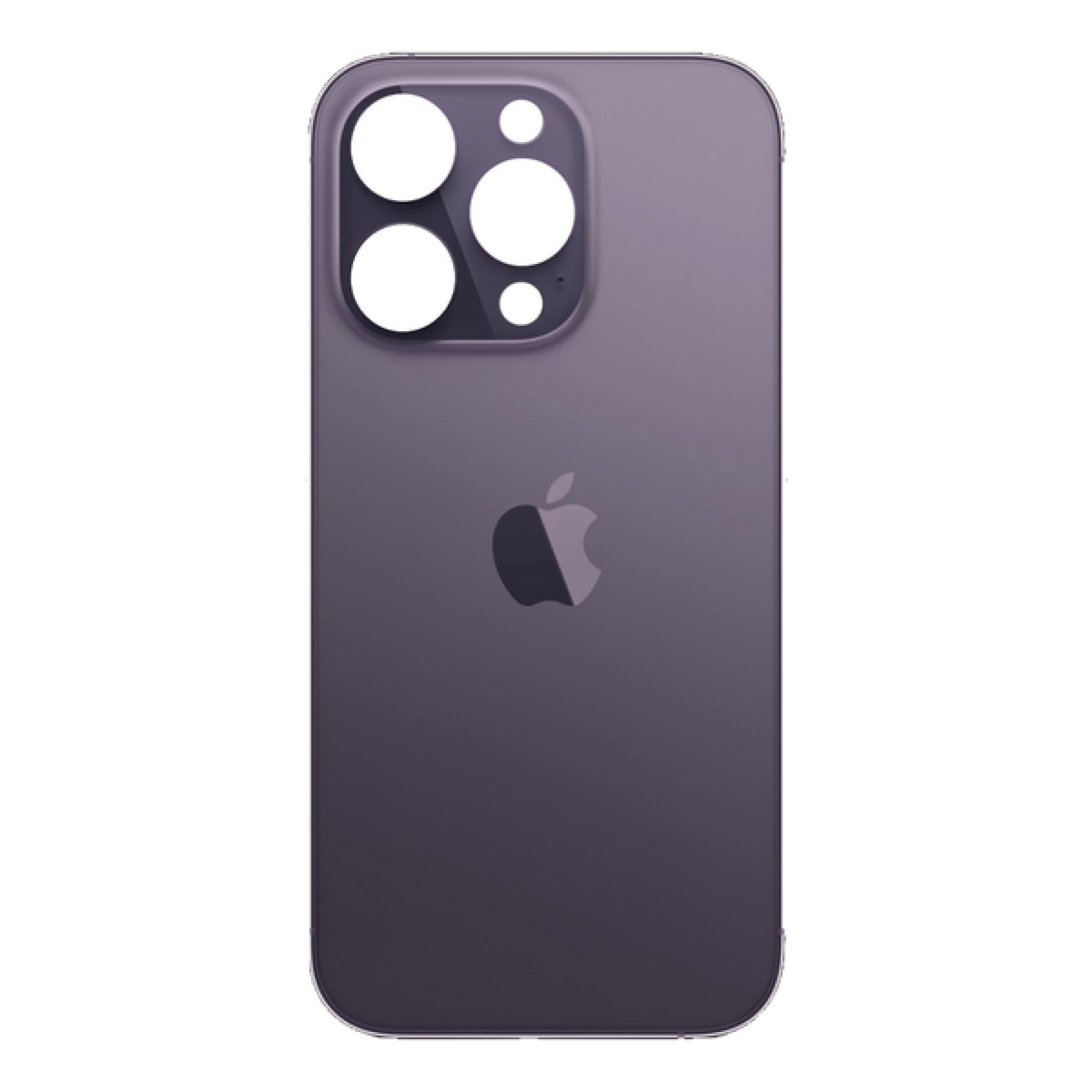 Задняя крышка для Apple iPhone 14 Pro Max (широкое отверстие под камеру), фиолетовая - фото