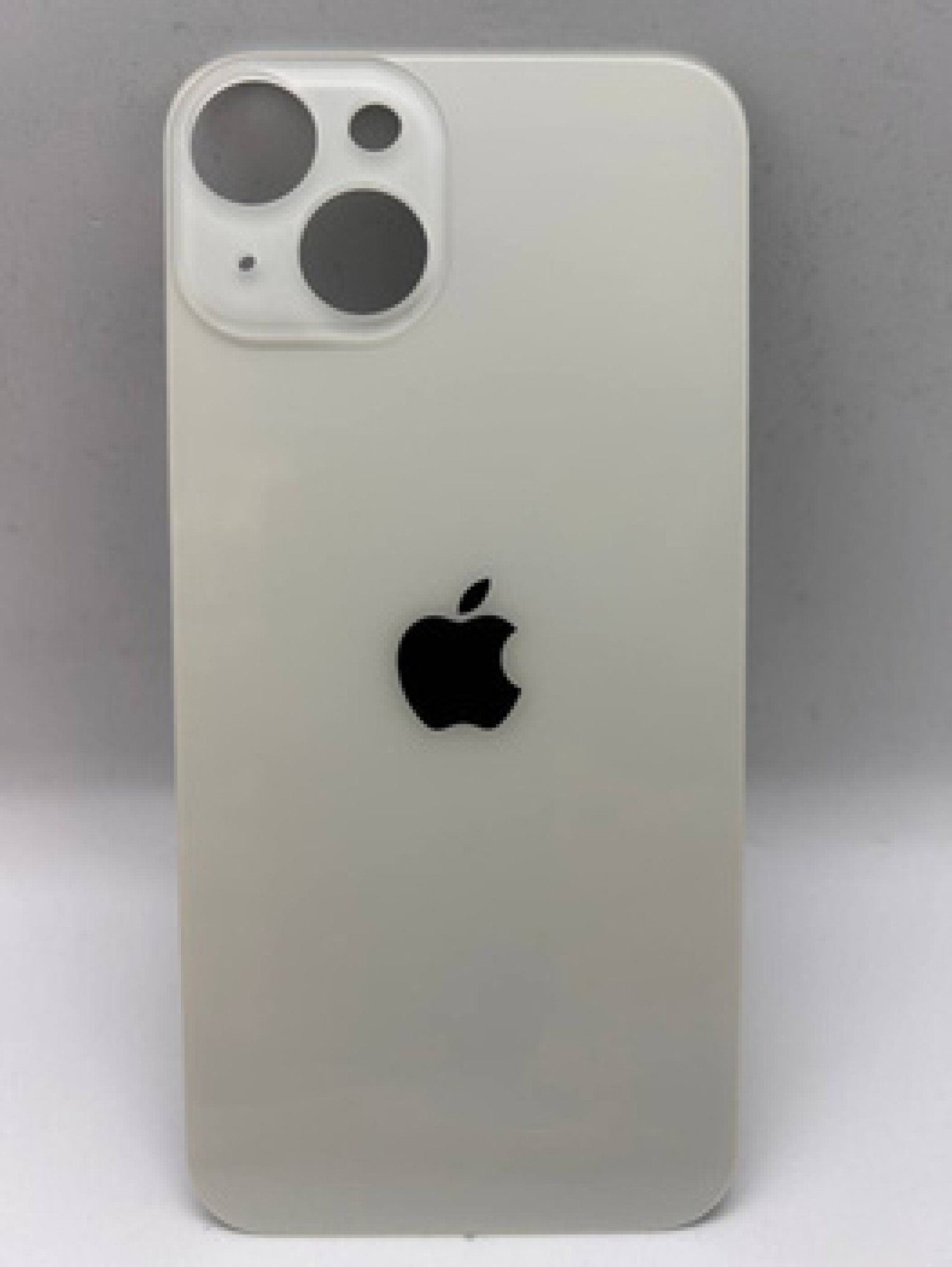 Задняя крышка для Apple iPhone 14 (широкое отверстие под камеру), белая - фото