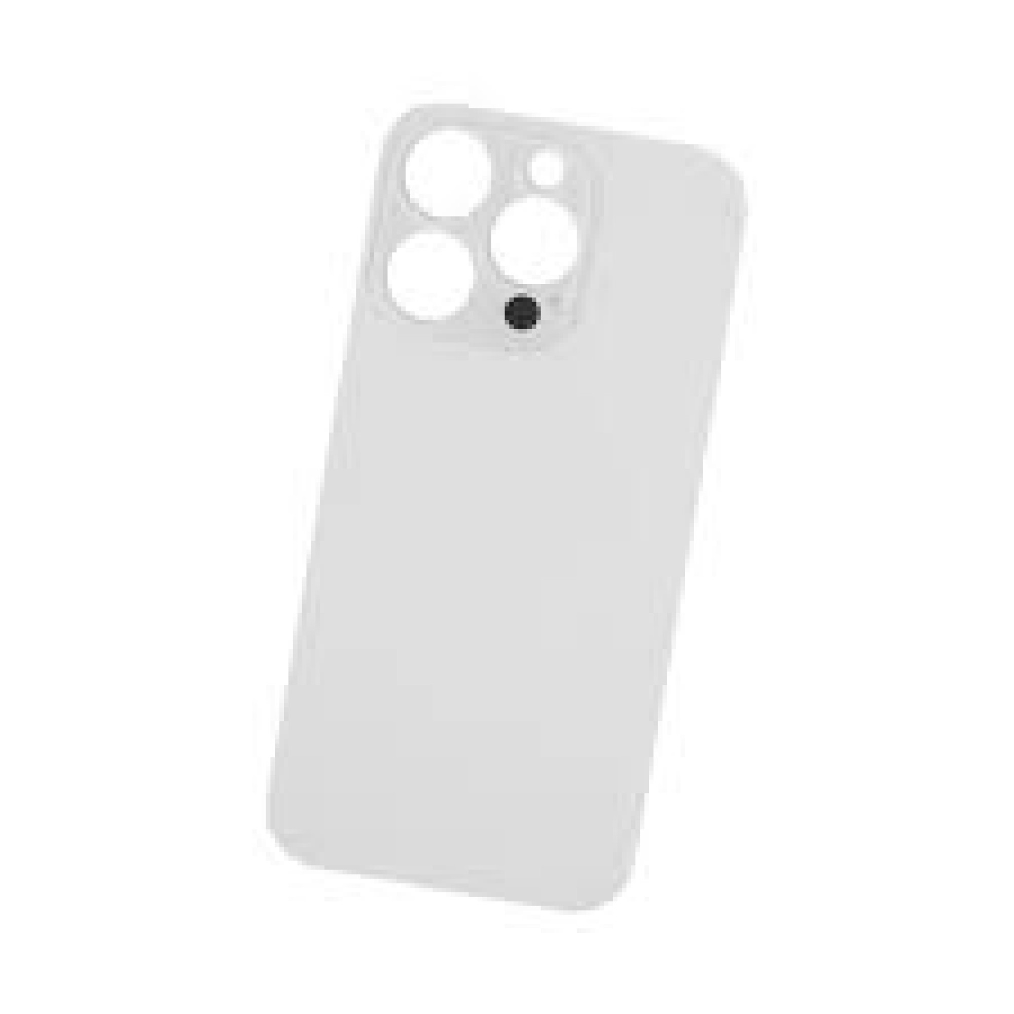 Задняя крышка для Apple iPhone 14 Pro (широкое отверстие под камеру), белая - фото