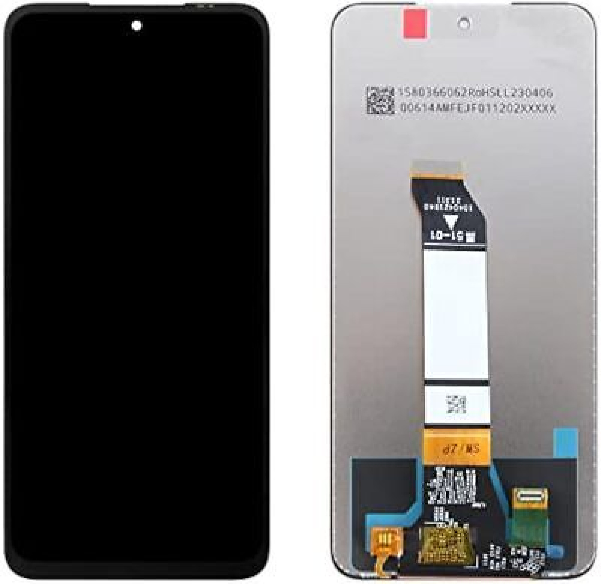 Дисплей (экран) для Xiaomi Redmi Note 10T c тачскрином, черный - фото