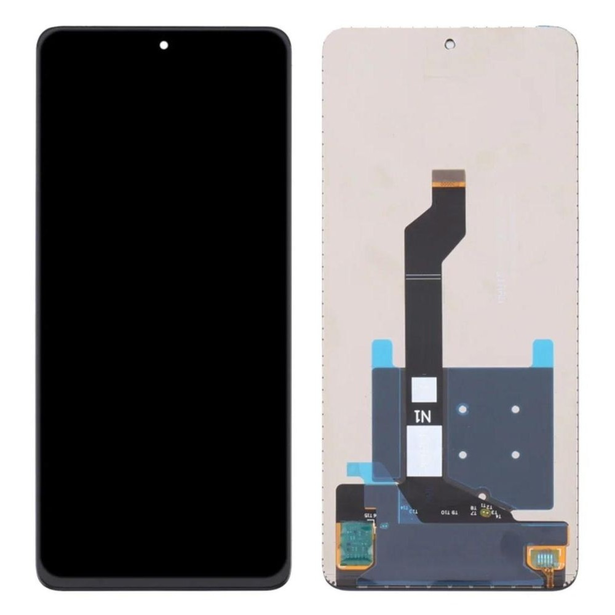 Дисплей (экран) для Huawei Nova 11i с тачскрином, черный - фото