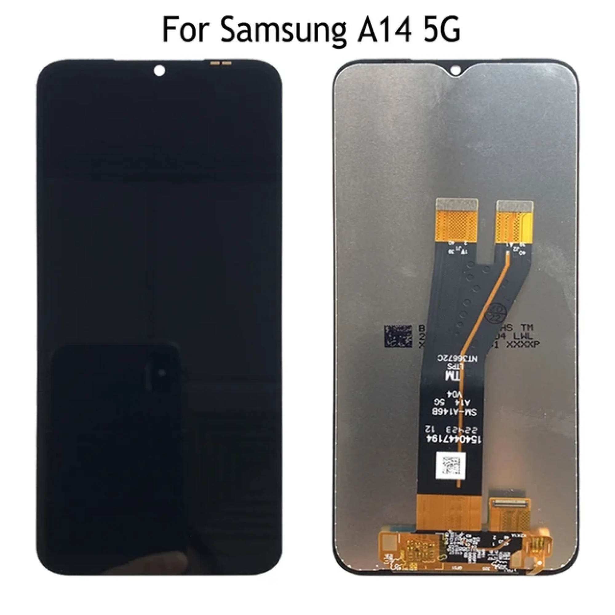 Дисплей (экран) для Samsung Galaxy A14 5G (A146) Original 100% с тачскрином, черный - фото