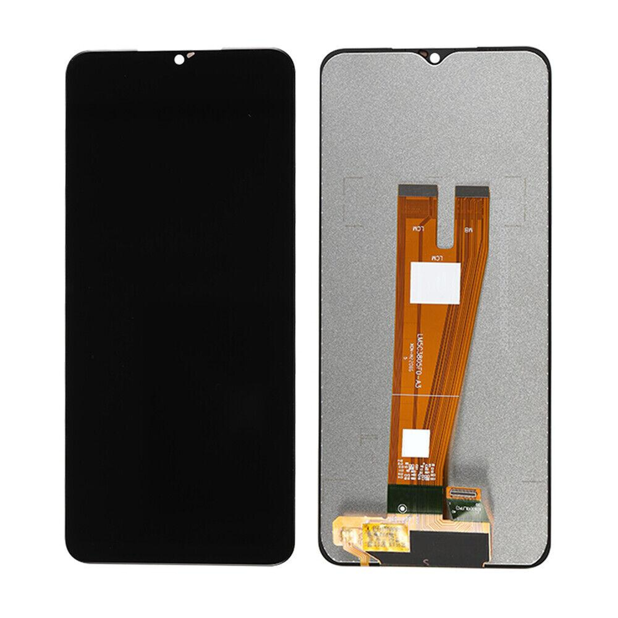 Дисплей (экран) для Samsung Galaxy A04 (A045) с тачскрином, черный - фото
