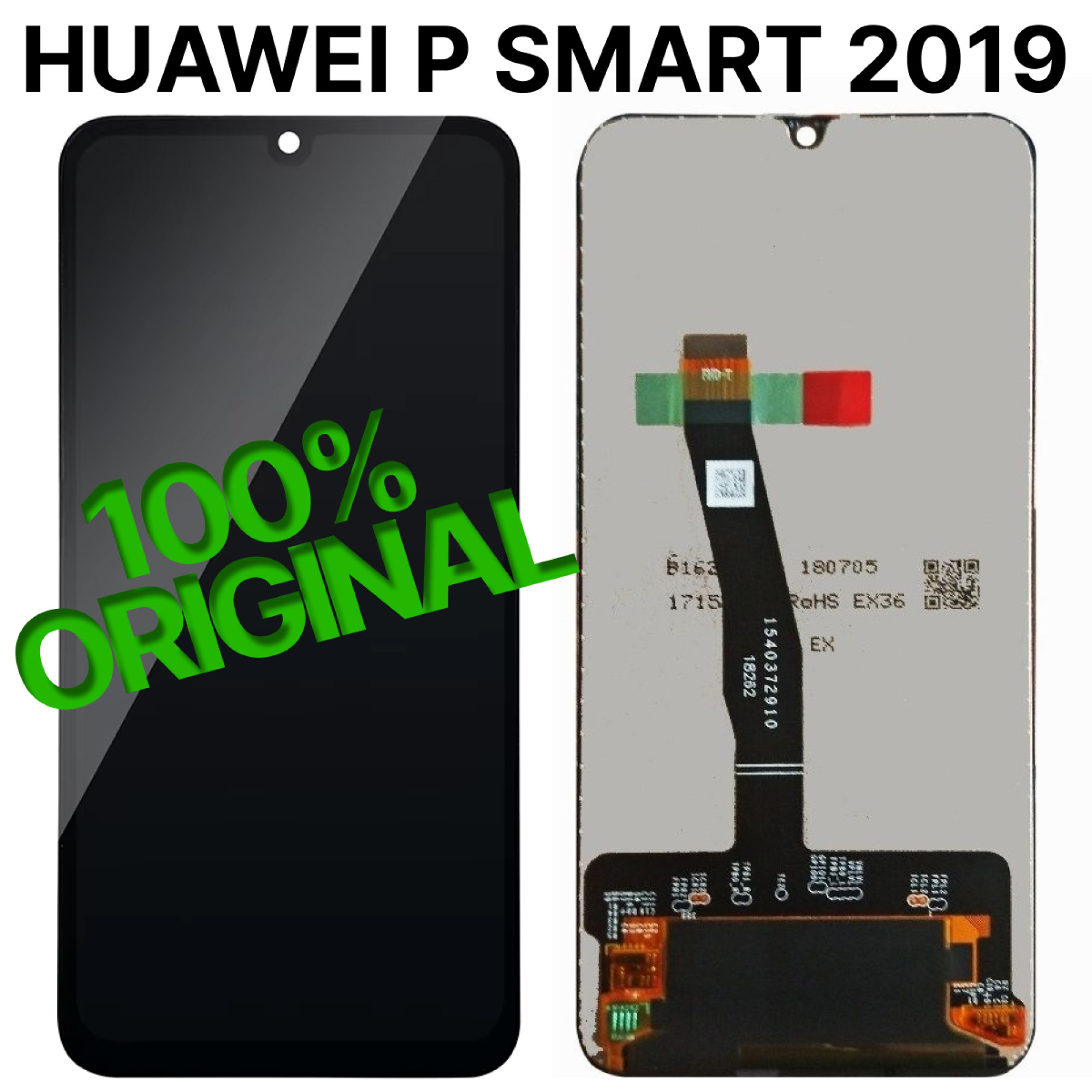 Дисплей (экран) Huawei P Smart 2019 (POT-LX1) Original 100% c тачскрином, черный - фото