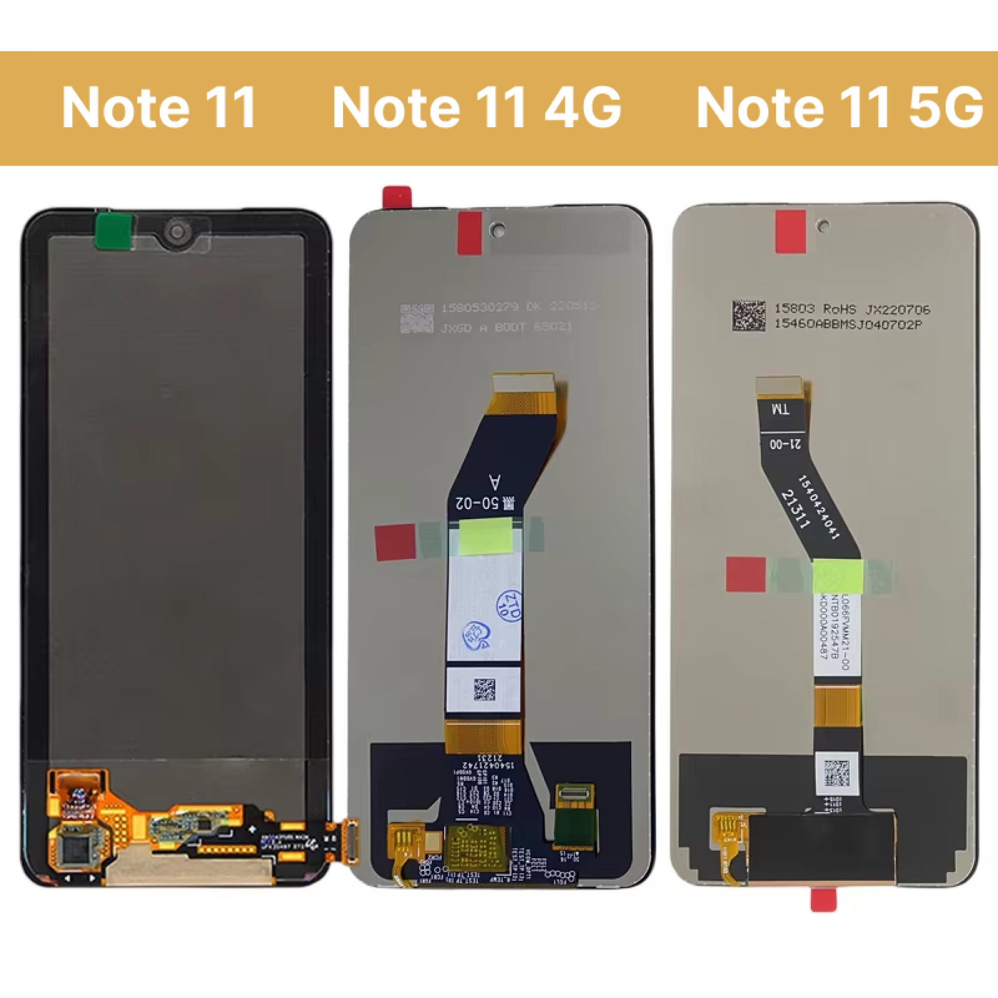 Дисплей (экран) для Xiaomi Redmi Note 11 4G c тачскрином, черный - фото