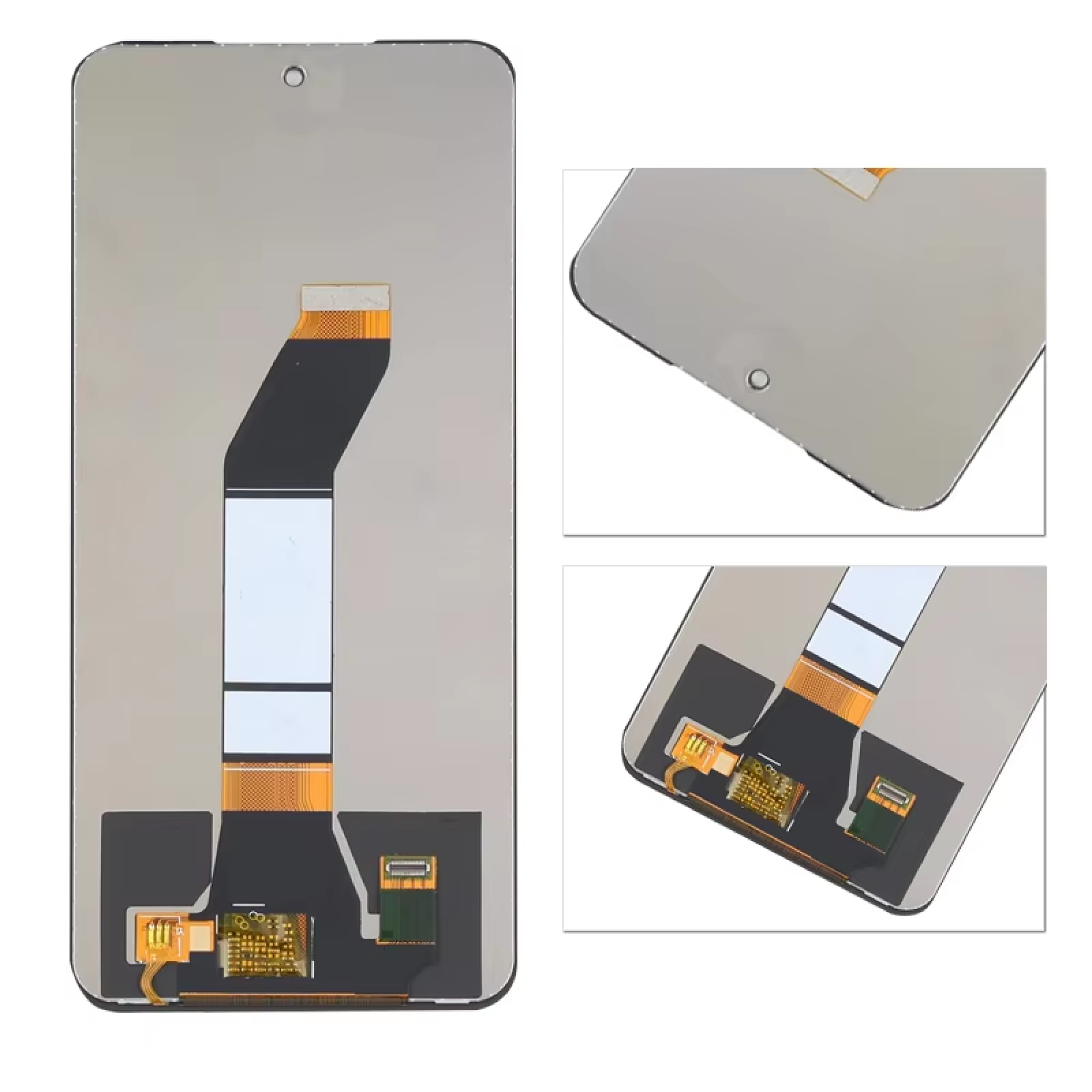 Дисплей (экран) для Xiaomi Redmi 10 c тачскрином, черный - фото