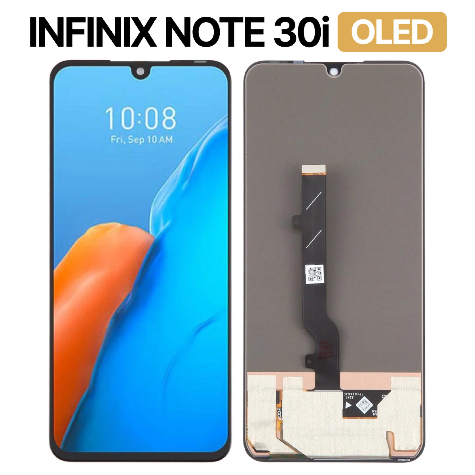Дисплей (экран) для Infinix Note 30i OLED c тачскрином - фото