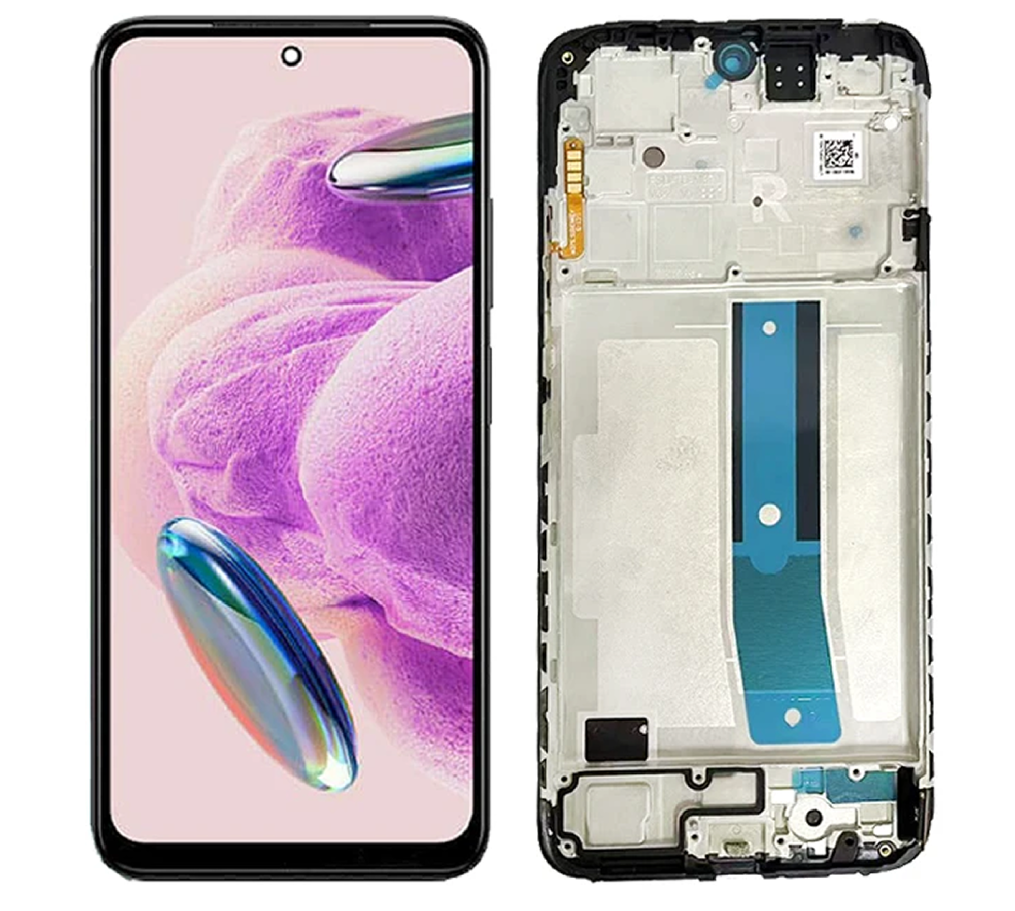 Дисплей (экран) для Xiaomi Redmi Note 12S OLED c рамкой и тачскрином - фото