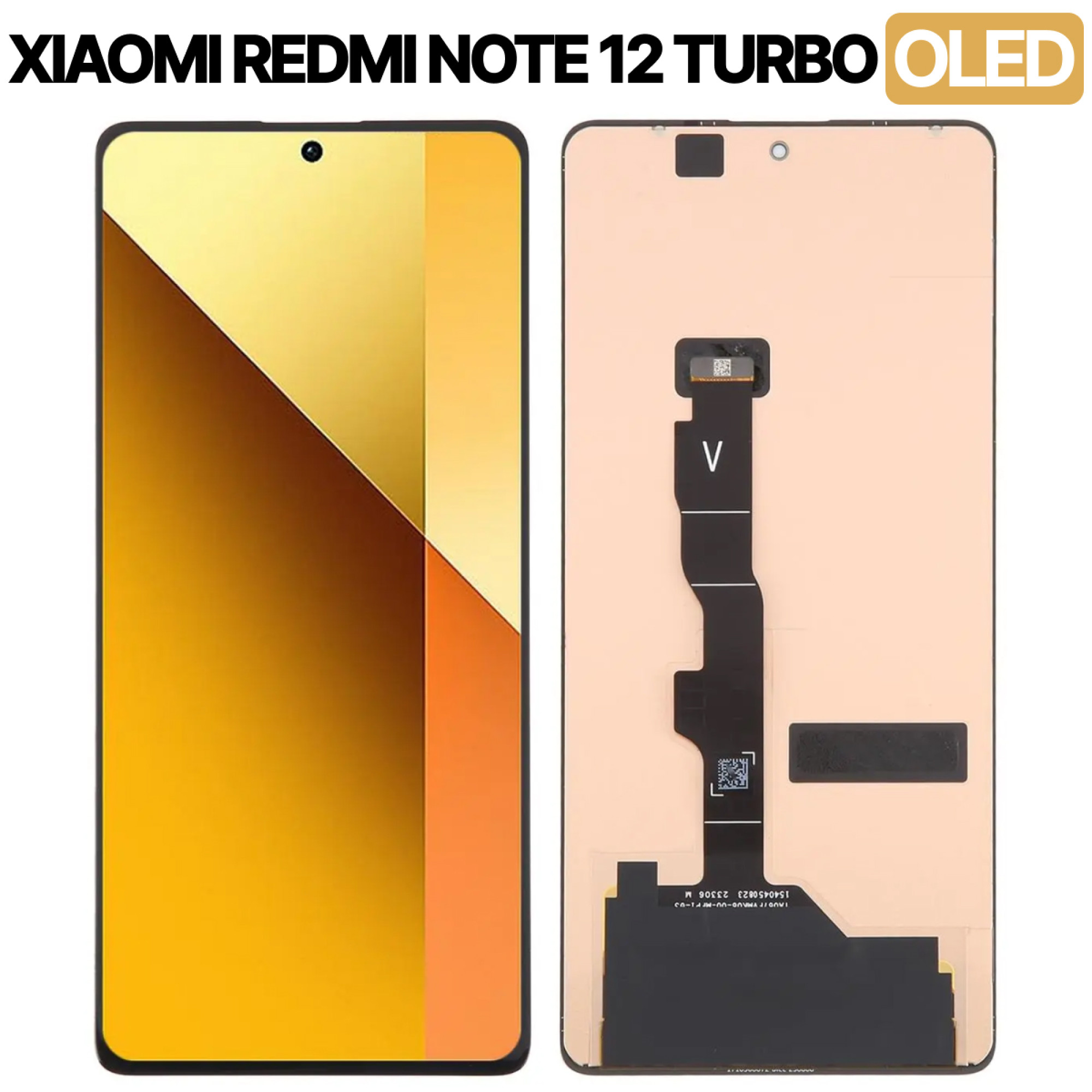 Дисплей (экран) для Xiaomi Redmi Note 12 Turbo OLED c тачскрином - фото