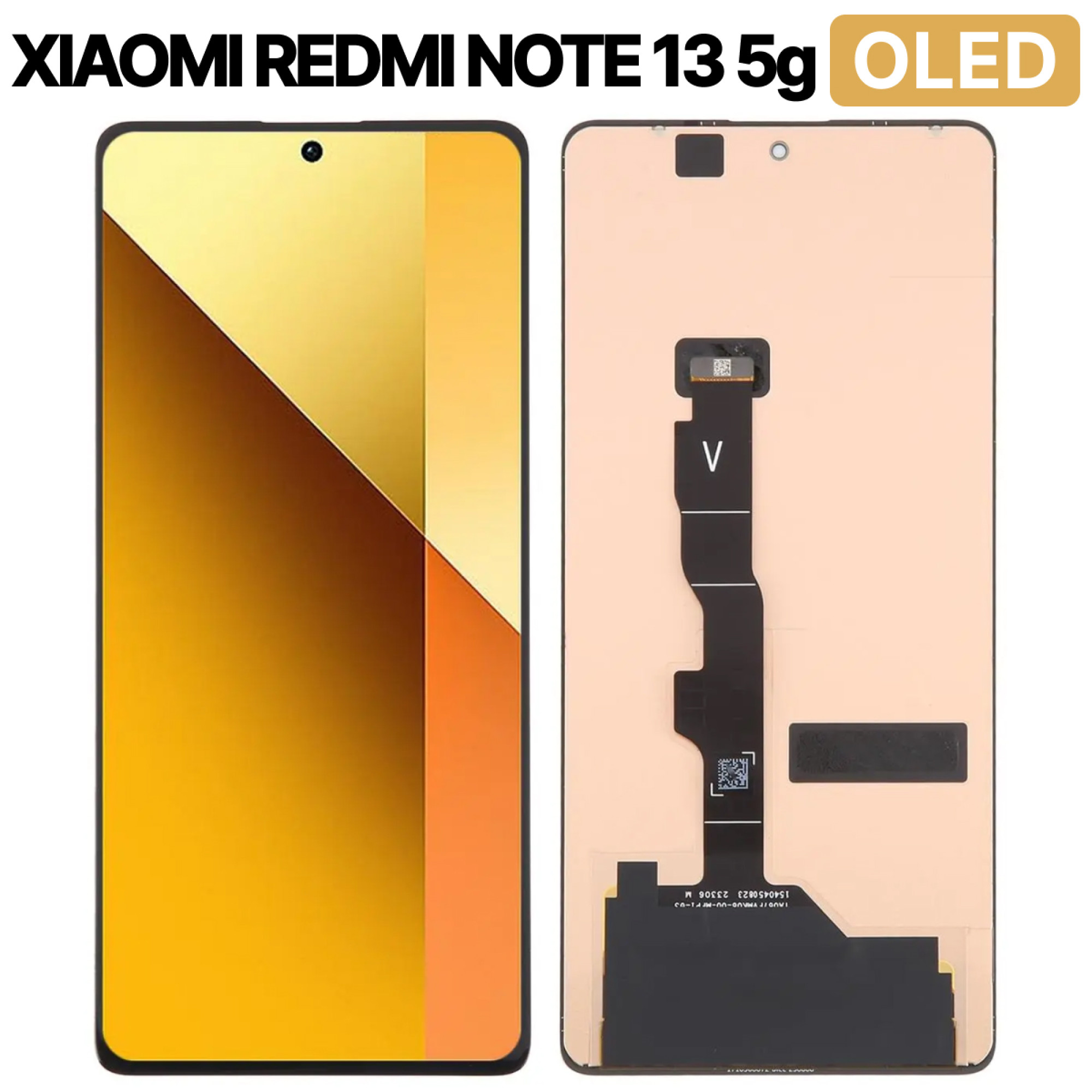 Дисплей (экран) для Xiaomi Redmi Note 13 5g OLED c тачскрином - фото