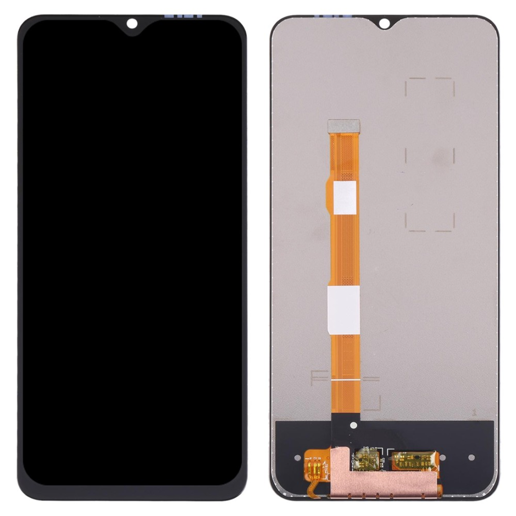 Дисплей (экран) для Vivo Y31 2020 c тачскрином, черный - фото