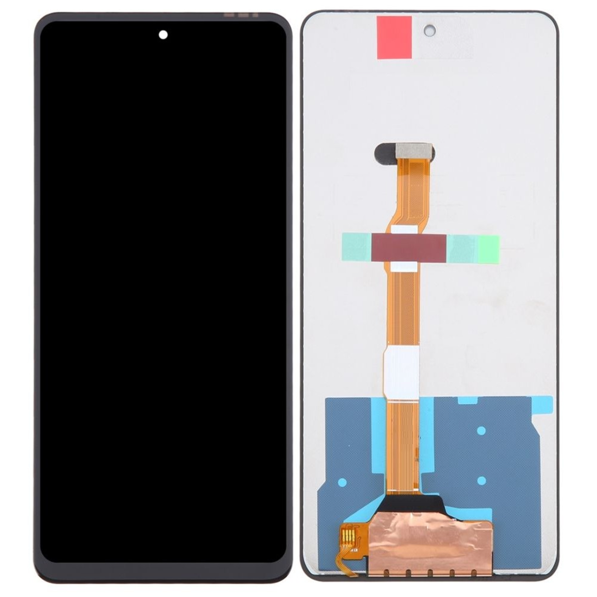 Дисплей (экран) для Vivo Y27 Original 100% c тачскрином, черный - фото