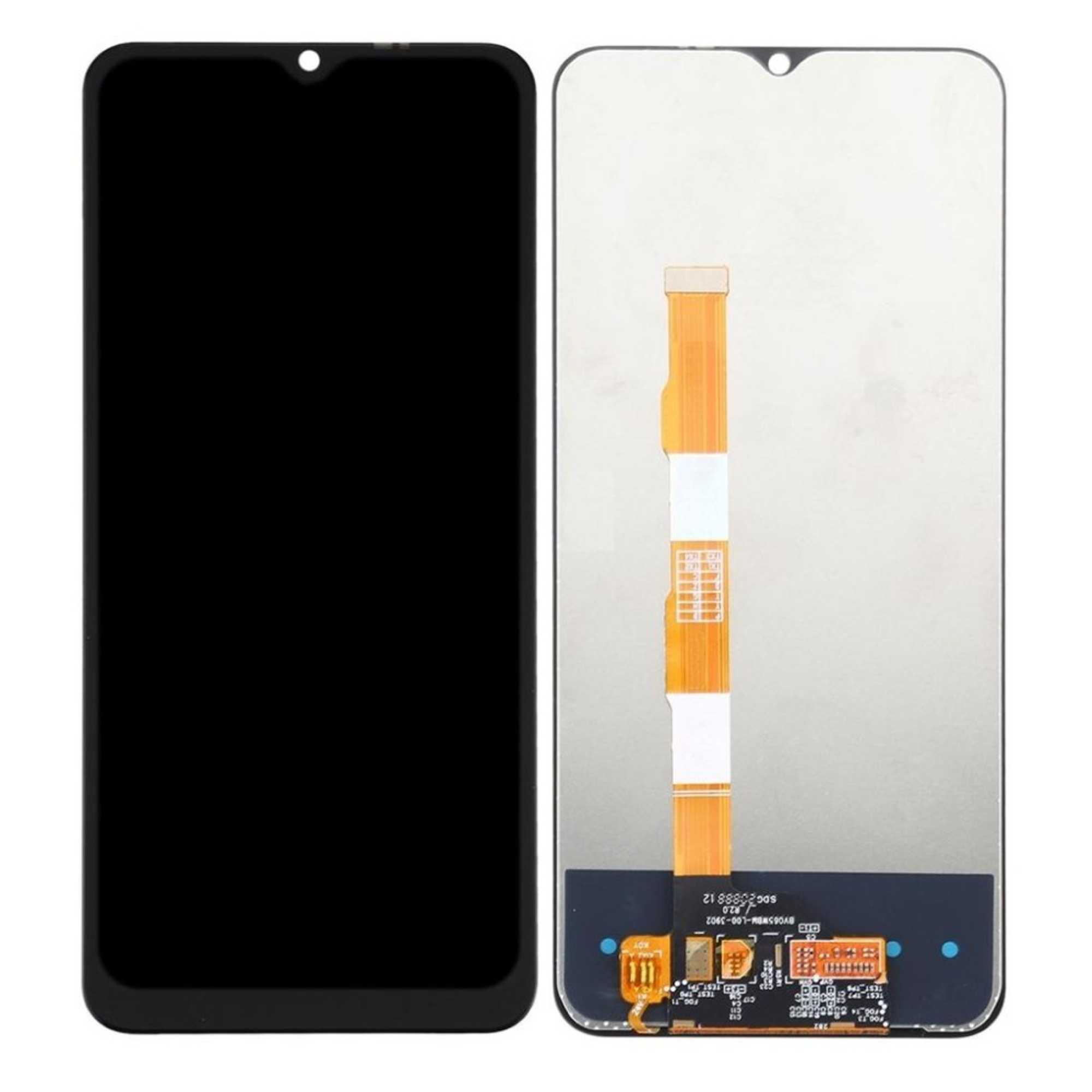 Дисплей (экран) для Vivo Y20s Original 100% c тачскрином, черный - фото