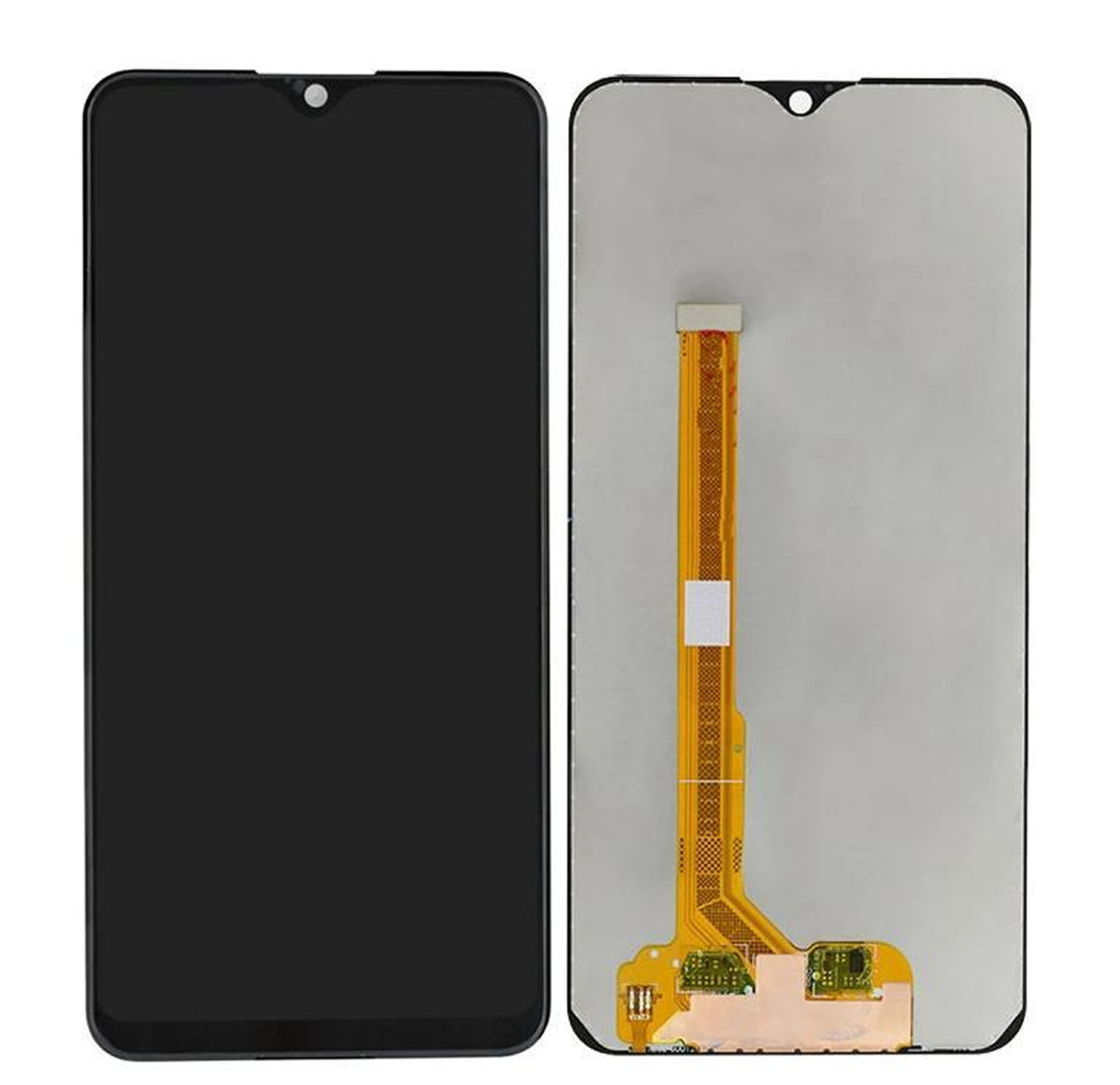Дисплей (экран) для Vivo Y1S Original 100% c тачскрином, черный - фото