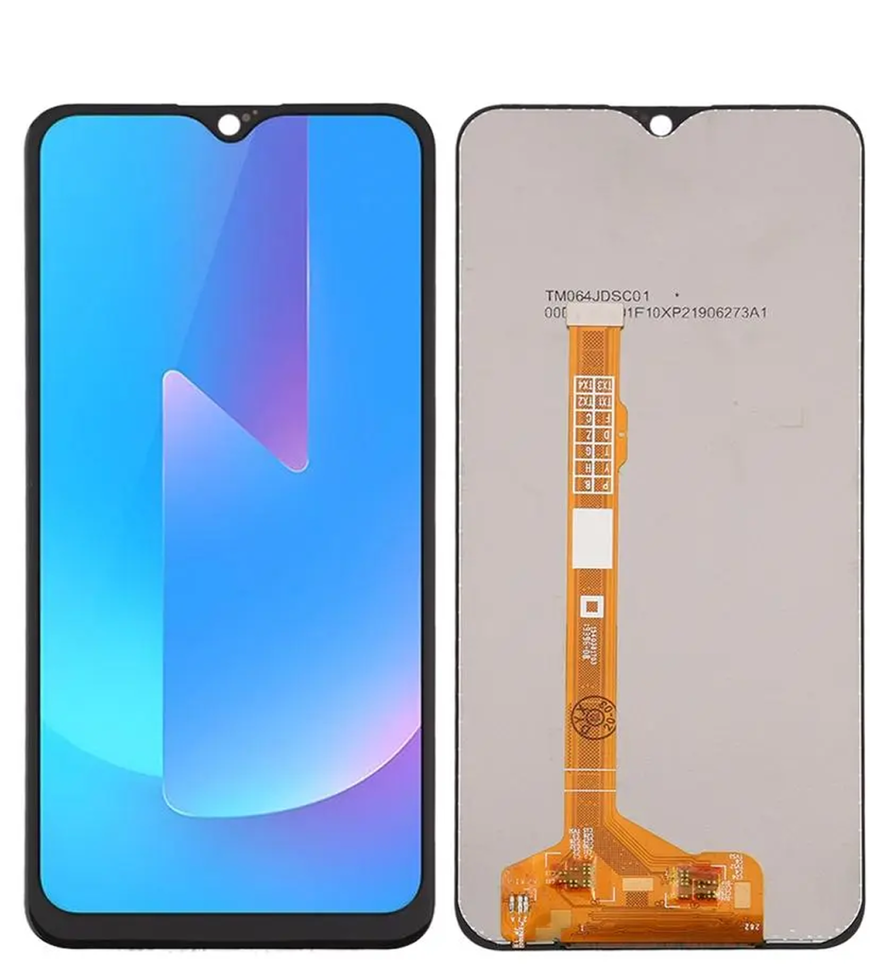 Дисплей (экран) для Vivo Y15 Original 100% c тачскрином, черный - фото