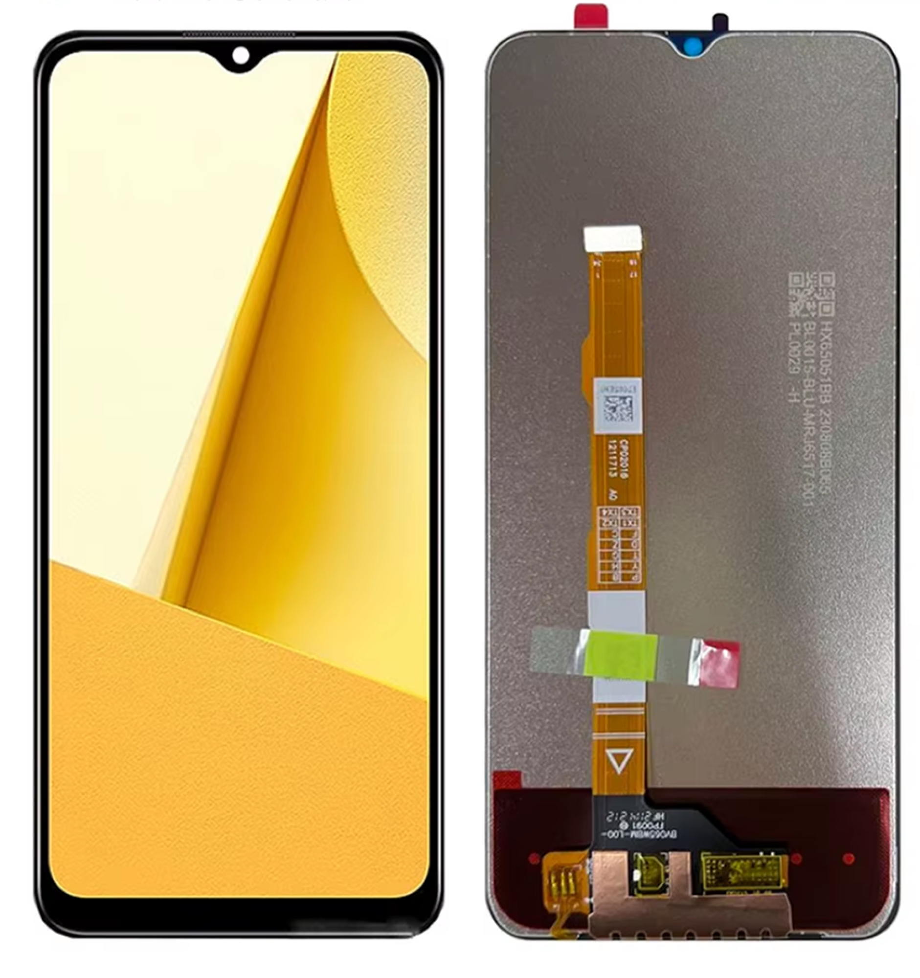 Дисплей (экран) для Vivo Y21 Original 100% c тачскрином, черный - фото