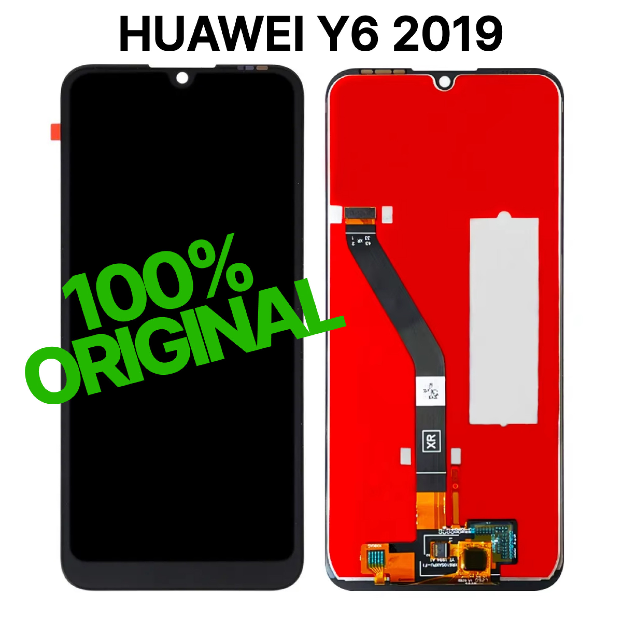 Дисплей (экран) для Huawei Y6 2019 (MRD-LX1F) Original 100% с тачскрином, черный - фото