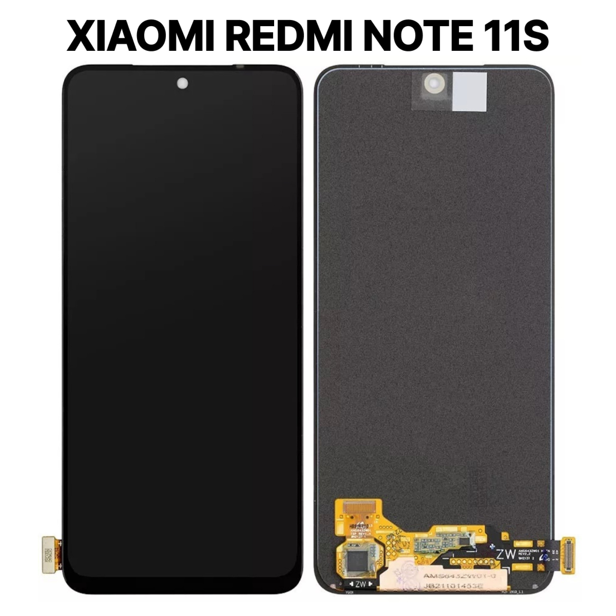 Дисплей (экран) для Xiaomi Redmi Note 11S OLED c тачскрином - фото