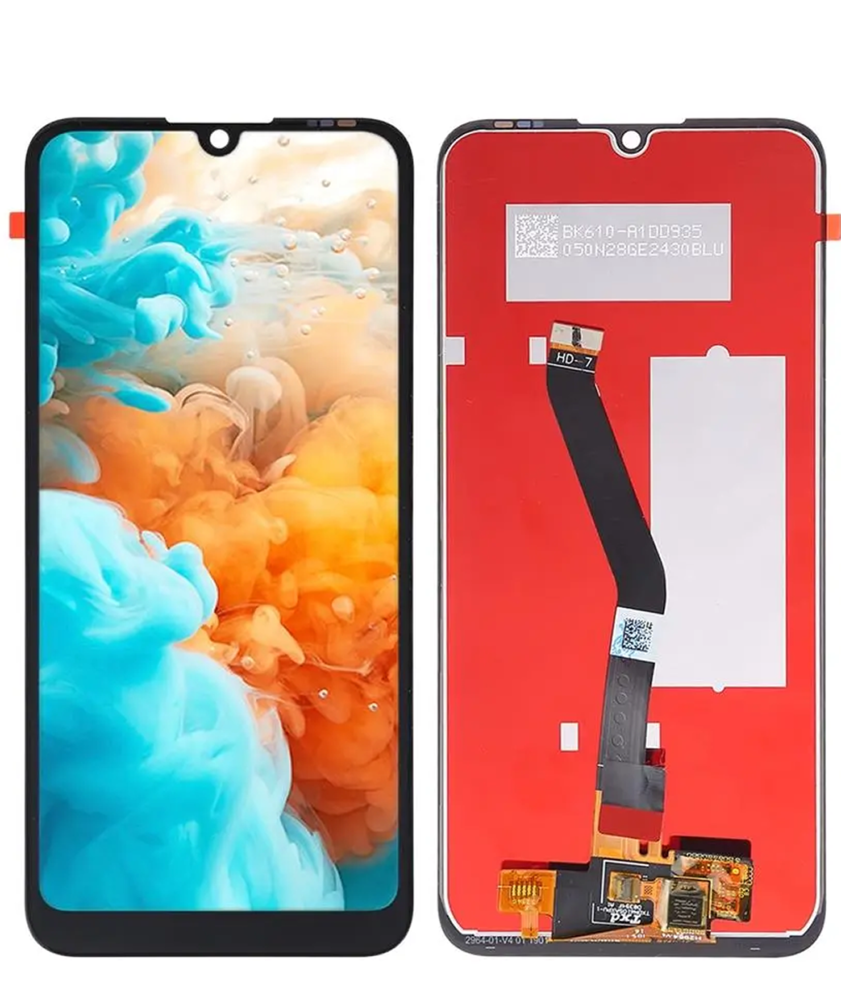 Дисплей (экран) для Huawei Honor 8a (JAT-L29, JAT-LX1) с тачскрином, черный - фото