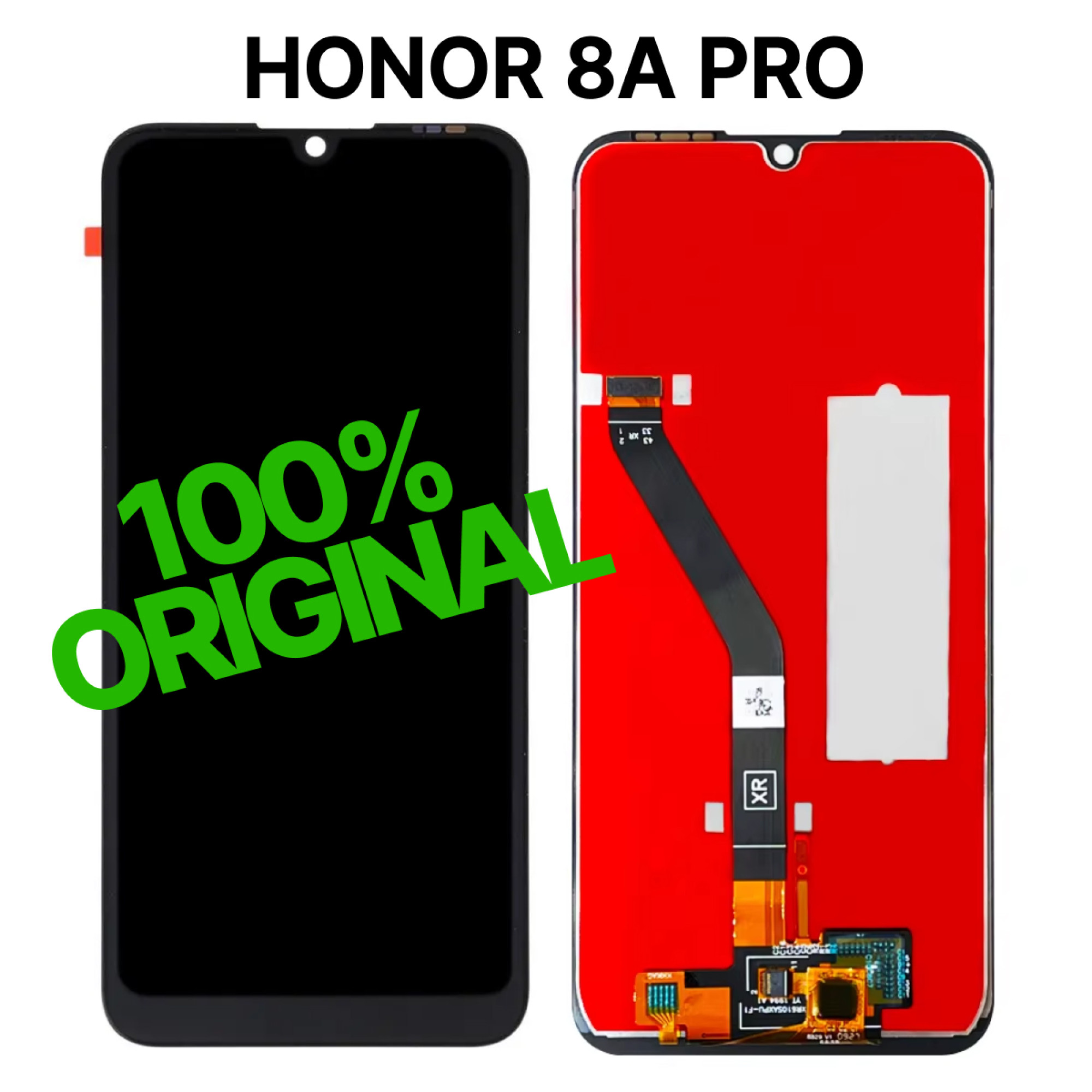 Дисплей (экран) для Huawei Honor 8a Pro (JAT-L41) Original 100% c тачскрином, черный - фото