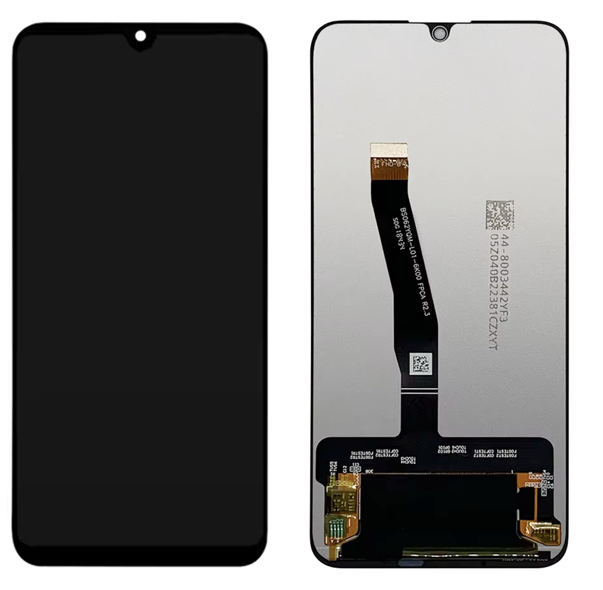 Дисплей (экран) для Huawei P Smart 2019 (POT-LX1) c тачскрином, черный - фото