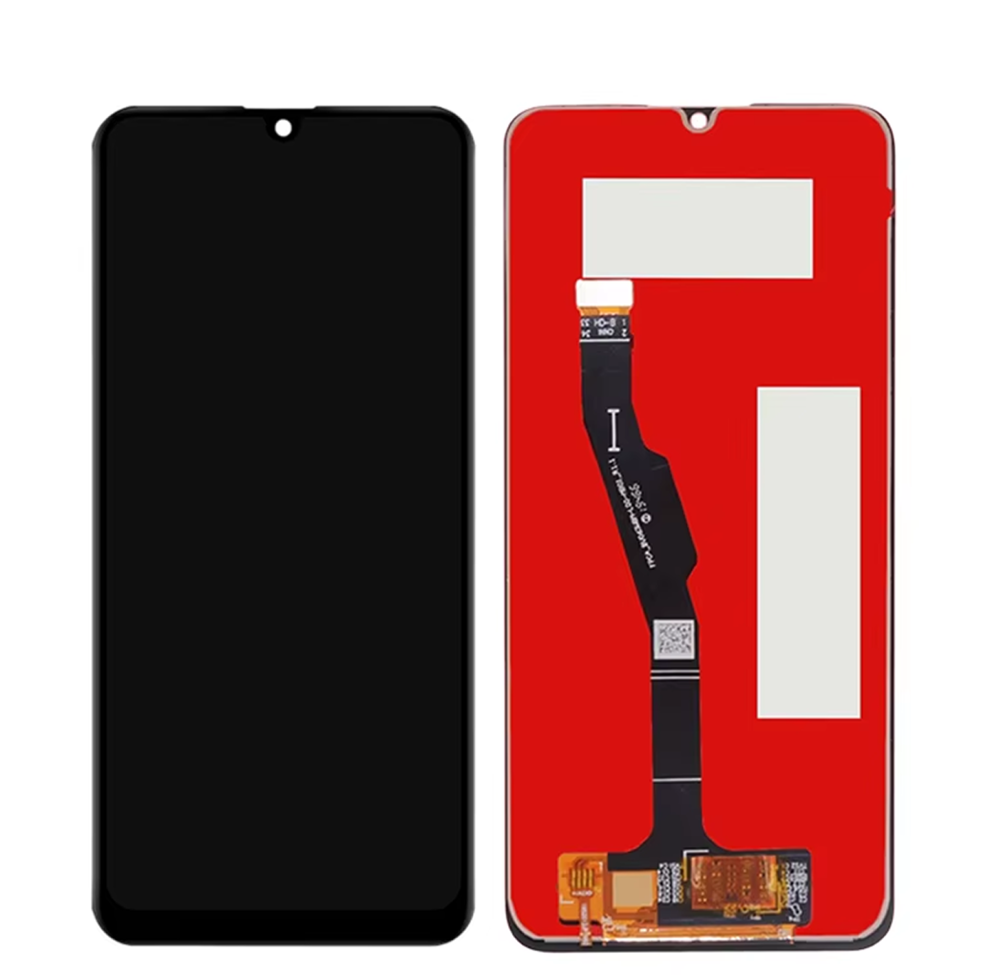 Дисплей (экран) для Huawei Y6p 2020 (MED-L29 MED-LX9) c тачскрином, черный - фото