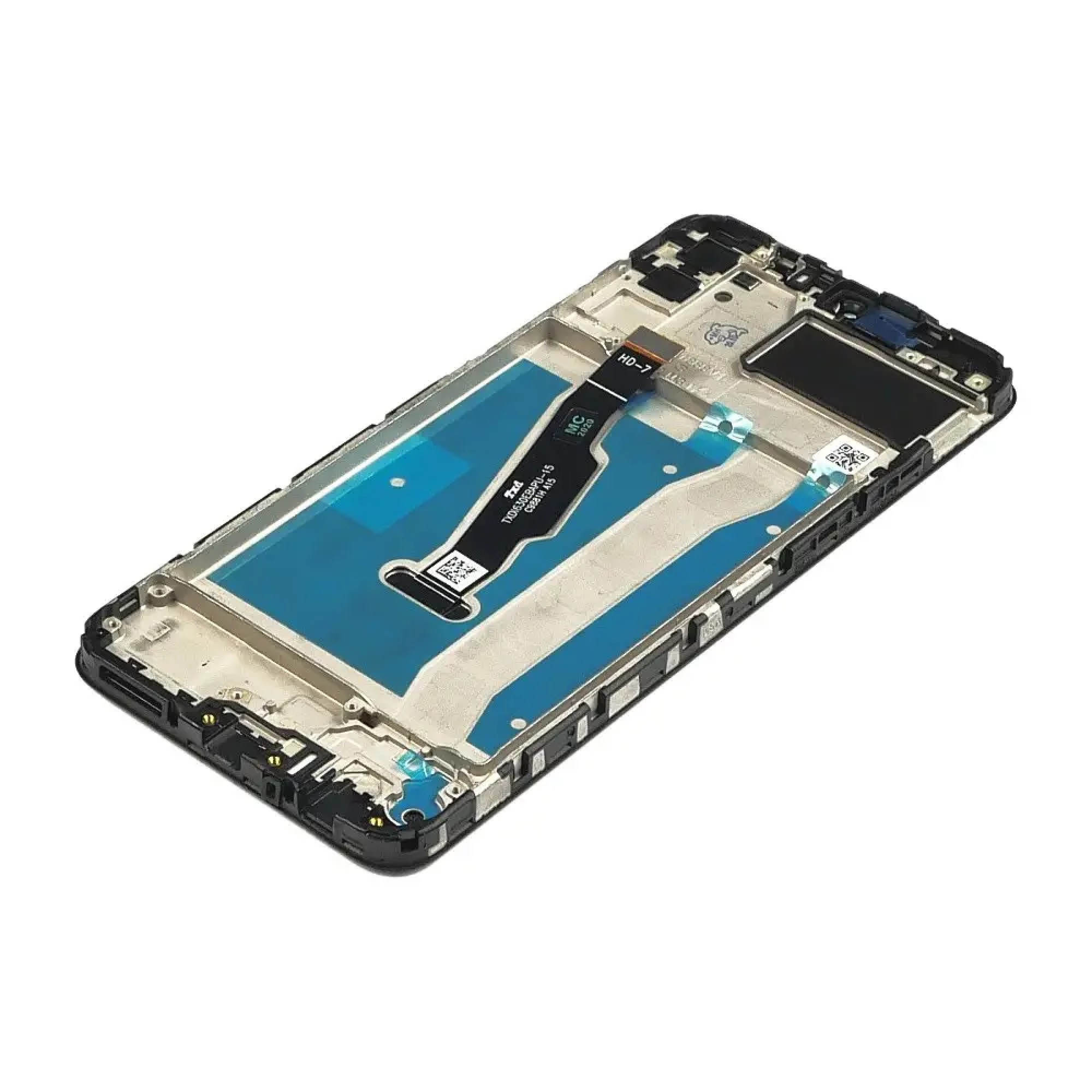 Дисплей (экран) для Huawei Y6p 2020 (MED-L29 MED-LX9) с тачскрином в раме - фото
