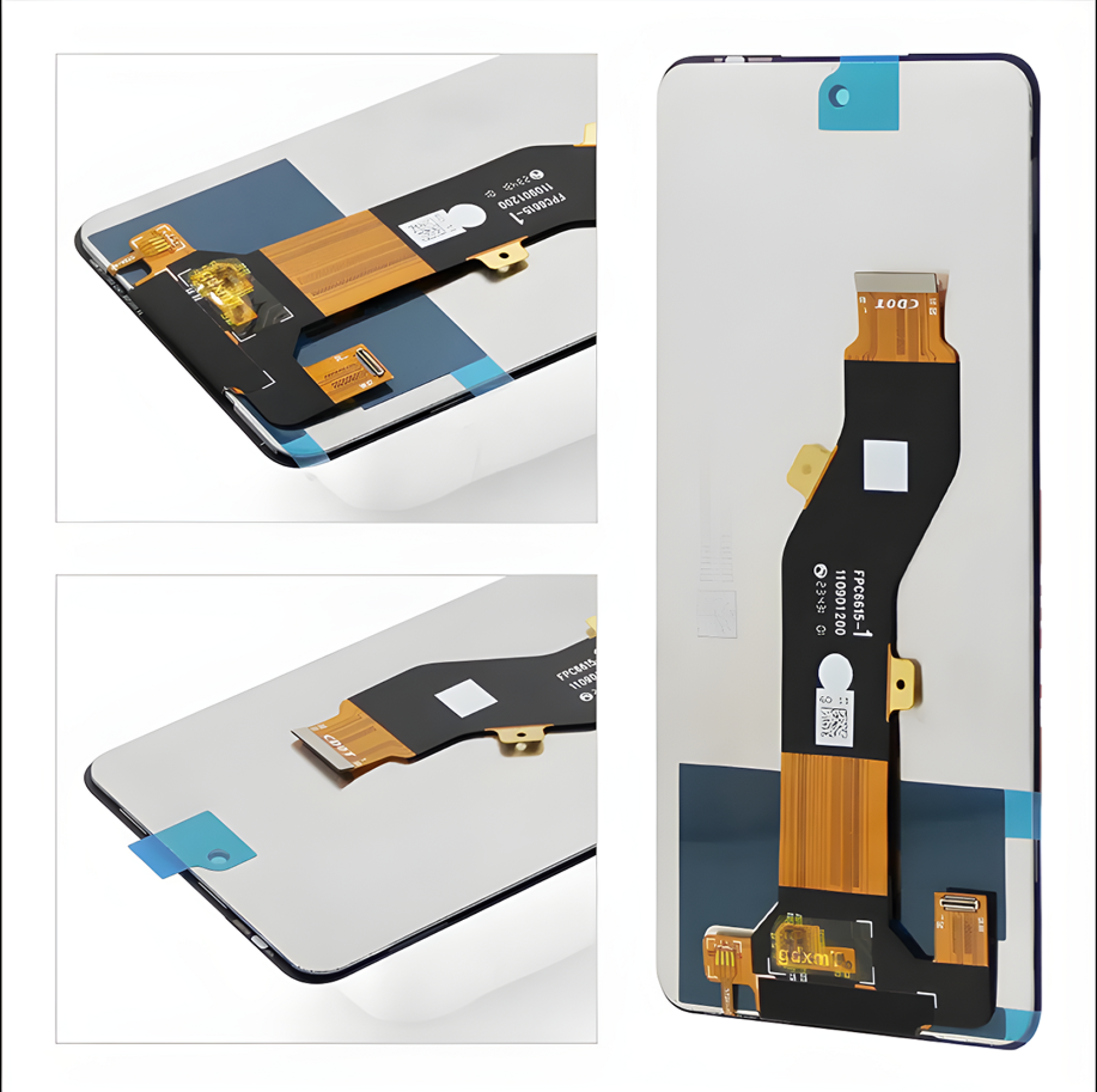 Дисплей (экран) для Tecno Spark GO 2024 Original 100% c тачскрином, черный - фото