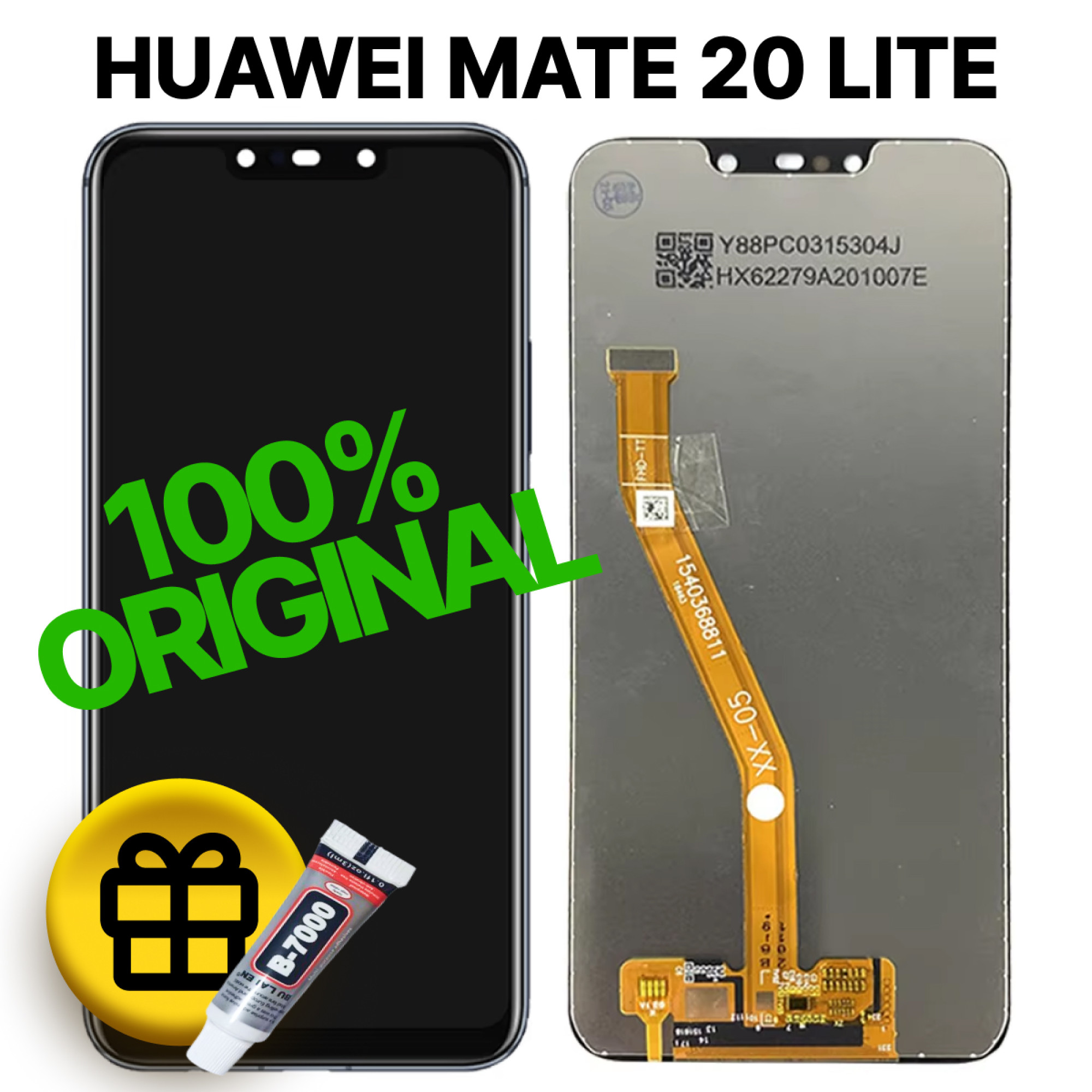 Дисплей (экран) для Huawei Mate 20 Lite Ascend (SNE-LX1) Original 100% c тачскрином, черный - фото