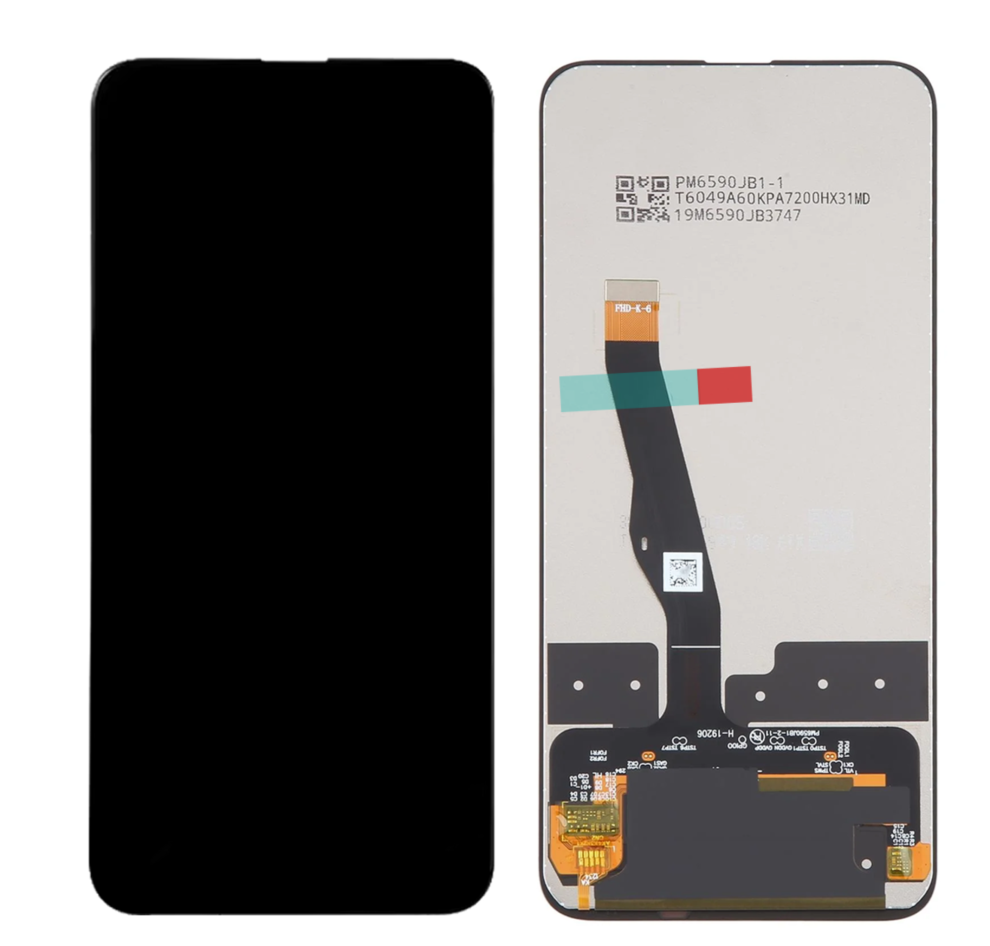 Дисплей (экран) для Huawei P Smart Z (STK-LX1) Original 100% c тачскрином, черный - фото