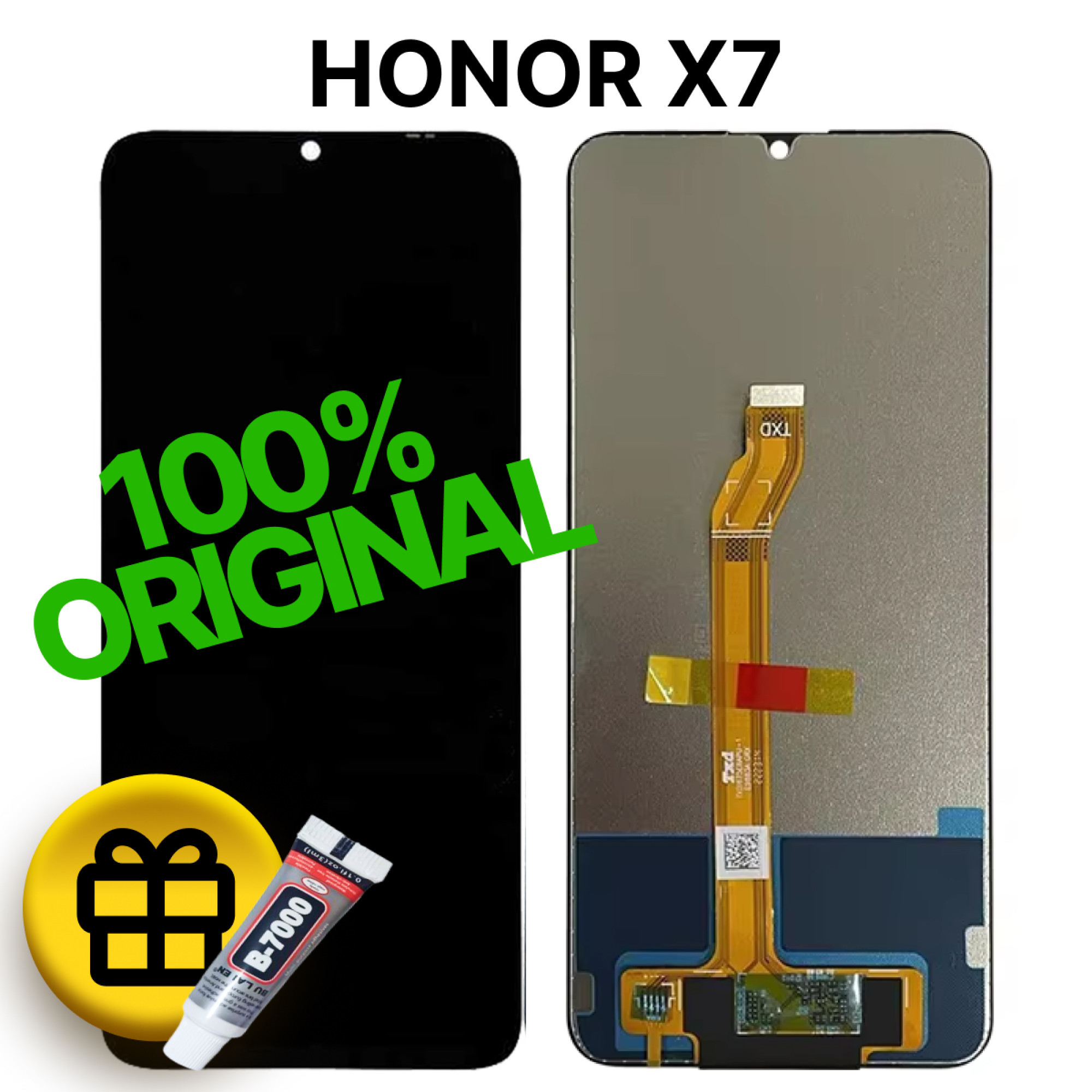 Дисплей (экран) для Honor X7 Original 100% c тачскрином - фото