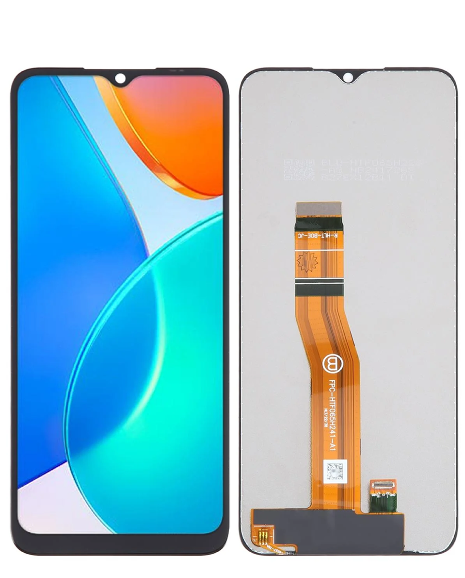 Дисплей (экран) для Huawei Honor X6 c тачскрином, черный - фото
