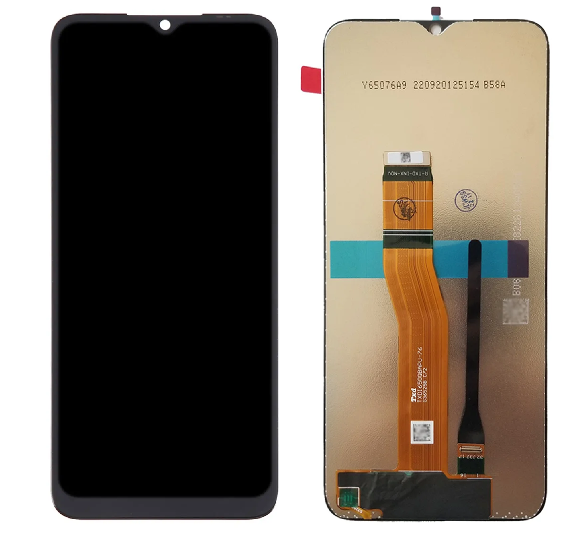 Дисплей (экран) для Honor X6 Original 100% c тачскрином, черный - фото