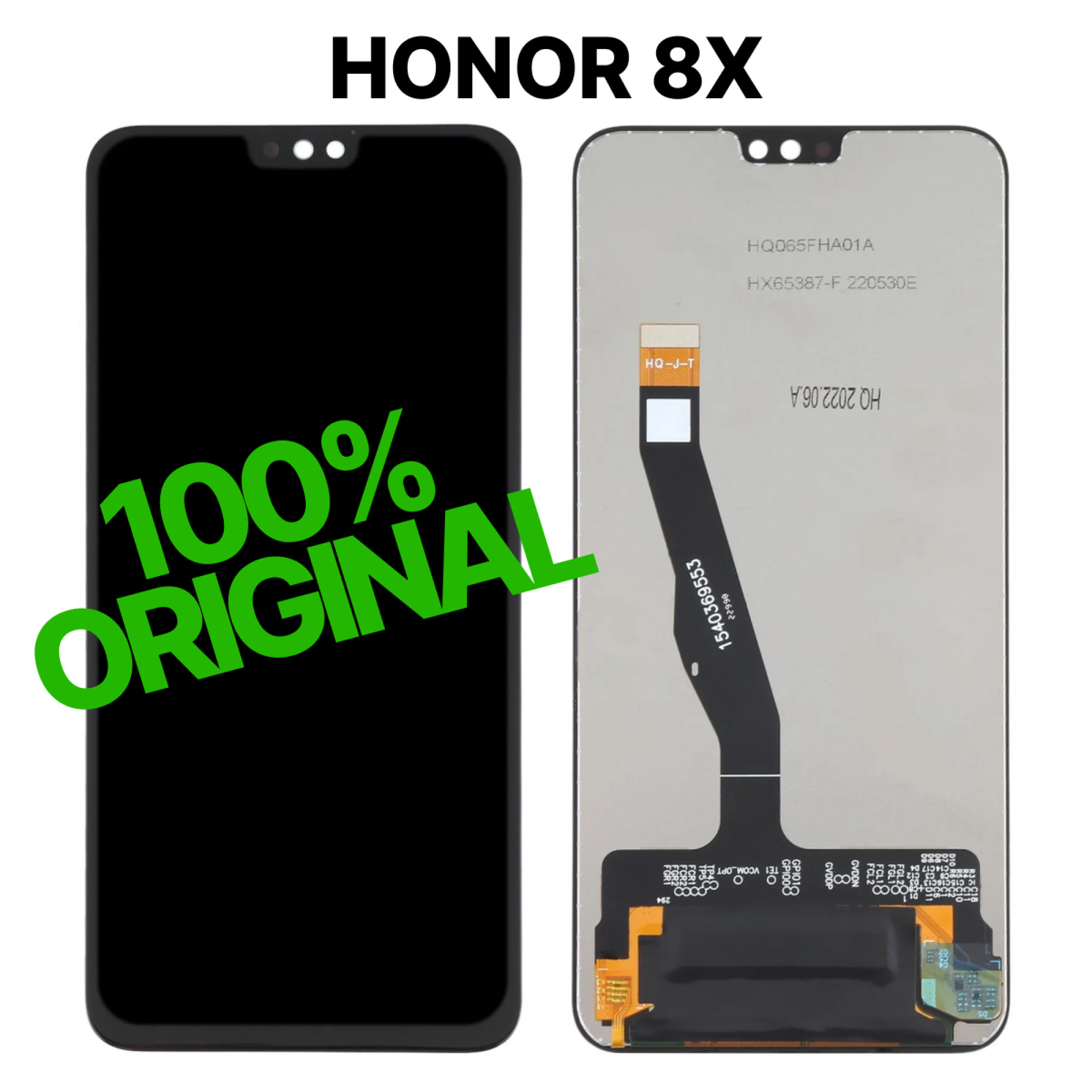 Дисплей (экран) для Huawei Honor 8X (JSN-L21) Original 100% c тачскрином, черный - фото