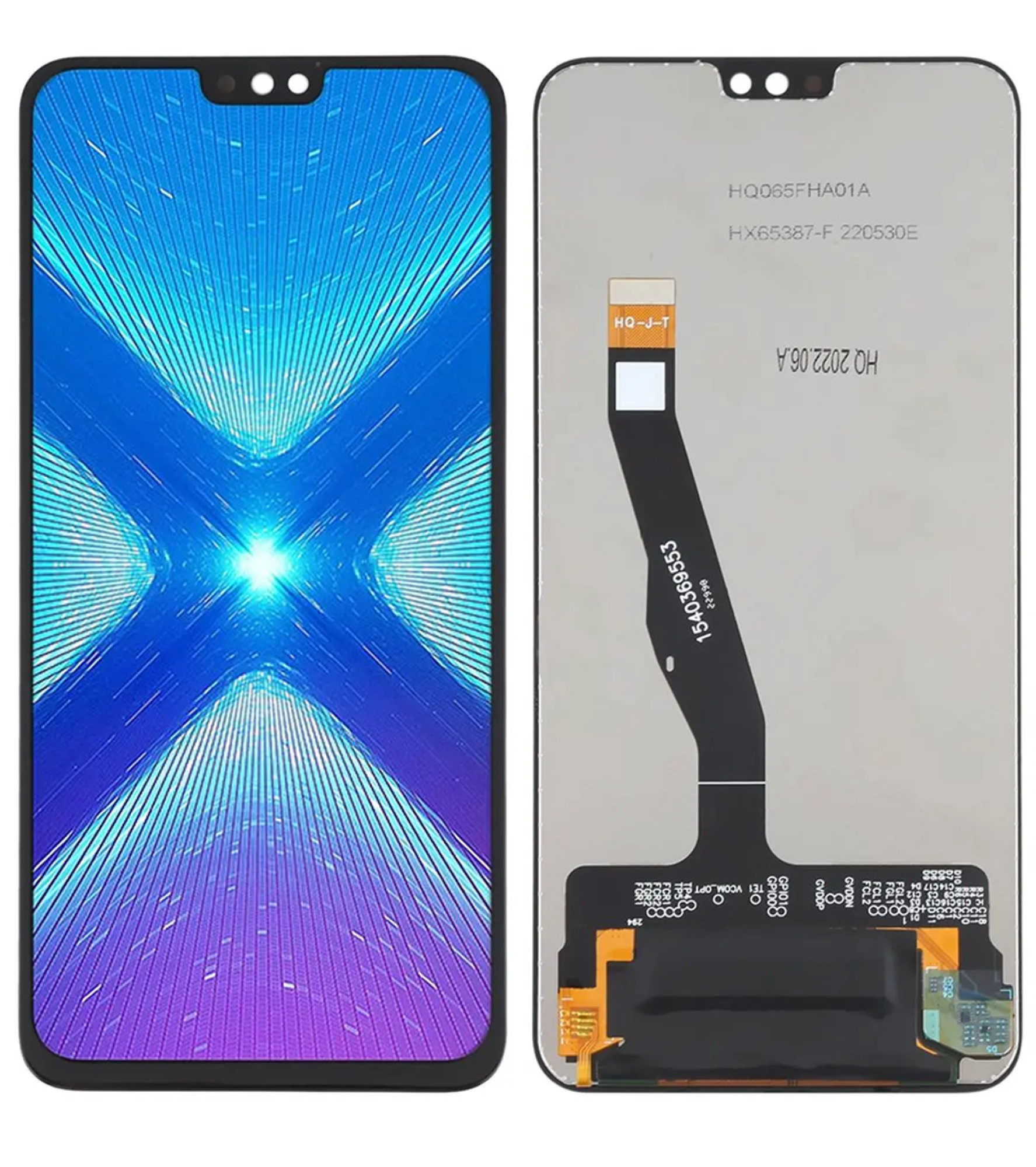 Дисплей (экран) для Huawei Honor 8X (JSN-L21) Original 100% c тачскрином, черный - фото