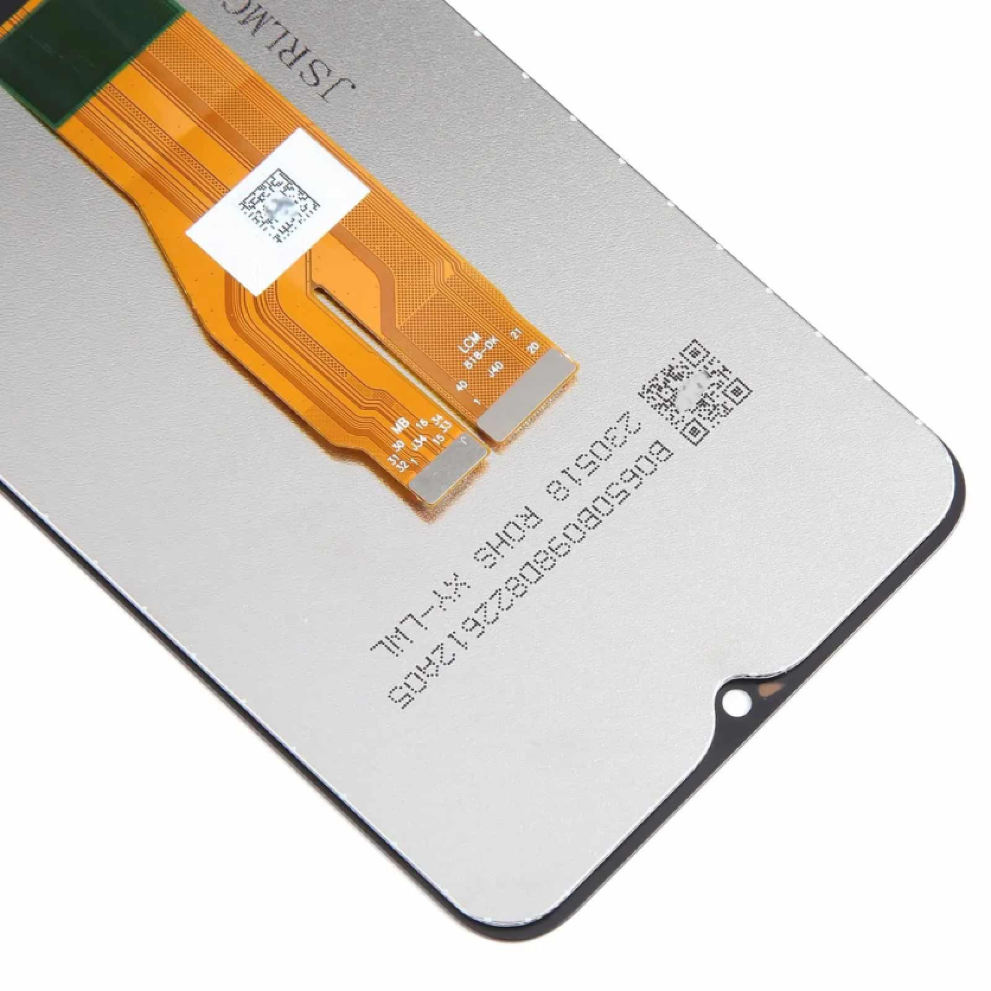 Дисплей (экран) для Realme C30 с тачскрином, черный - фото