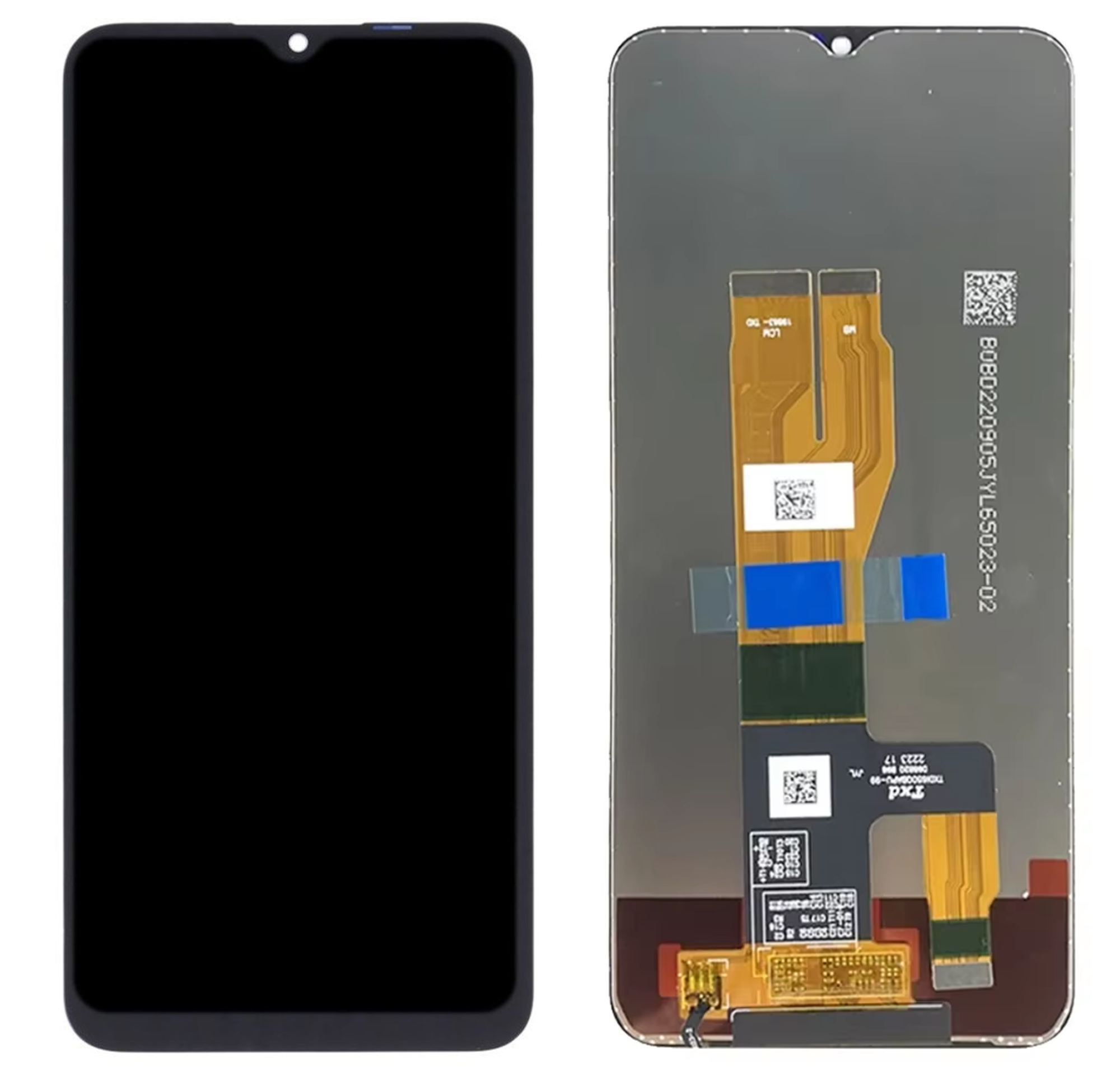 Дисплей (экран) для Realme C31 Original 100% c тачскрином, черный - фото